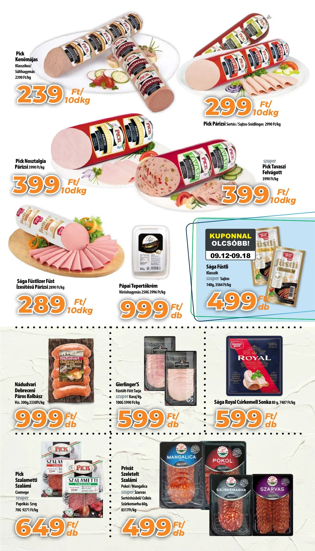 Coop akciós újság Hétforrás 09.12–10.02 – 3. oldal