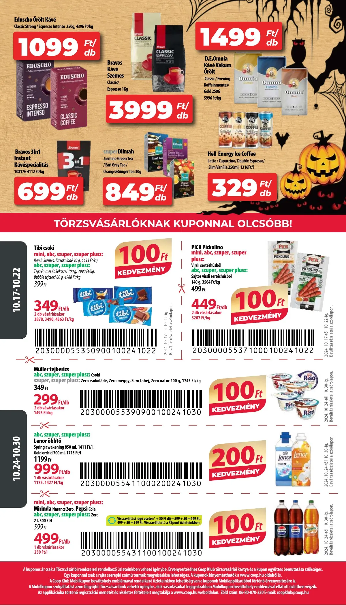Coop akciós újság Hétforrás 10.17–10.22 – 12. oldal
