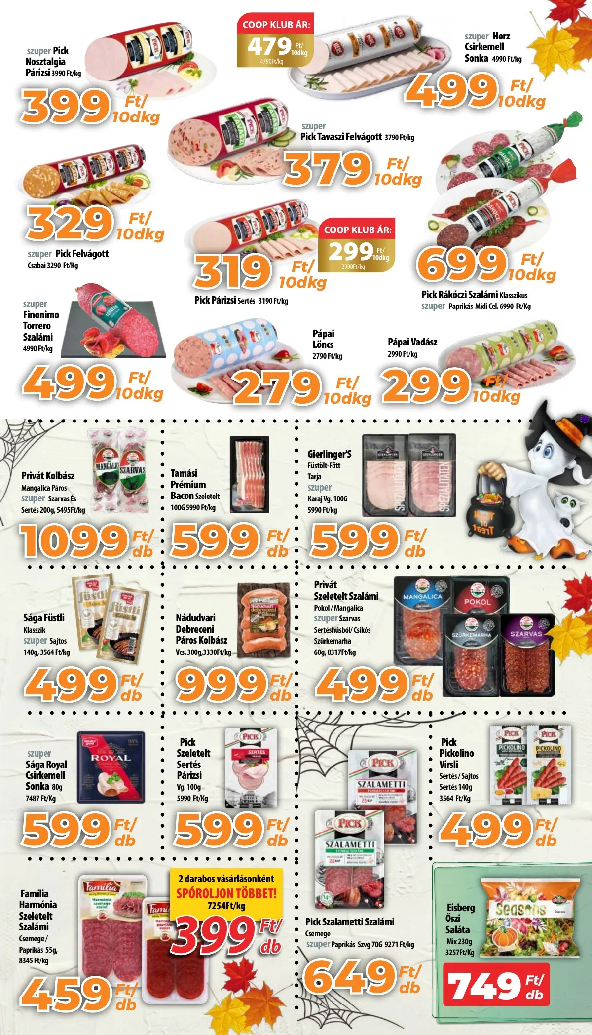 Coop akciós újság Hétforrás 10.17–10.22 – 3. oldal