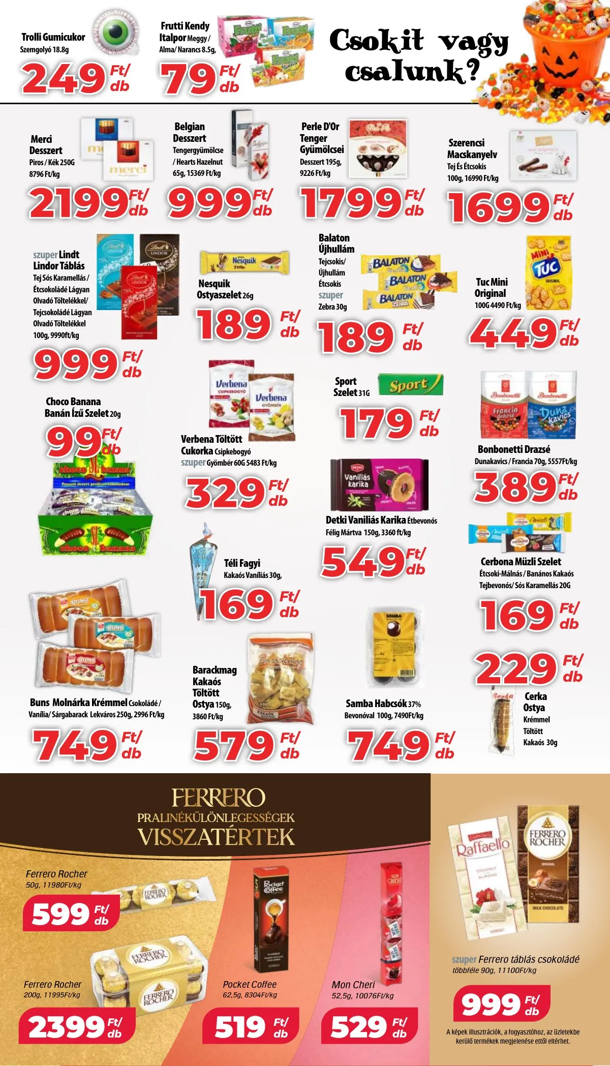 Coop akciós újság Hétforrás 10.17–10.22 – 6. oldal