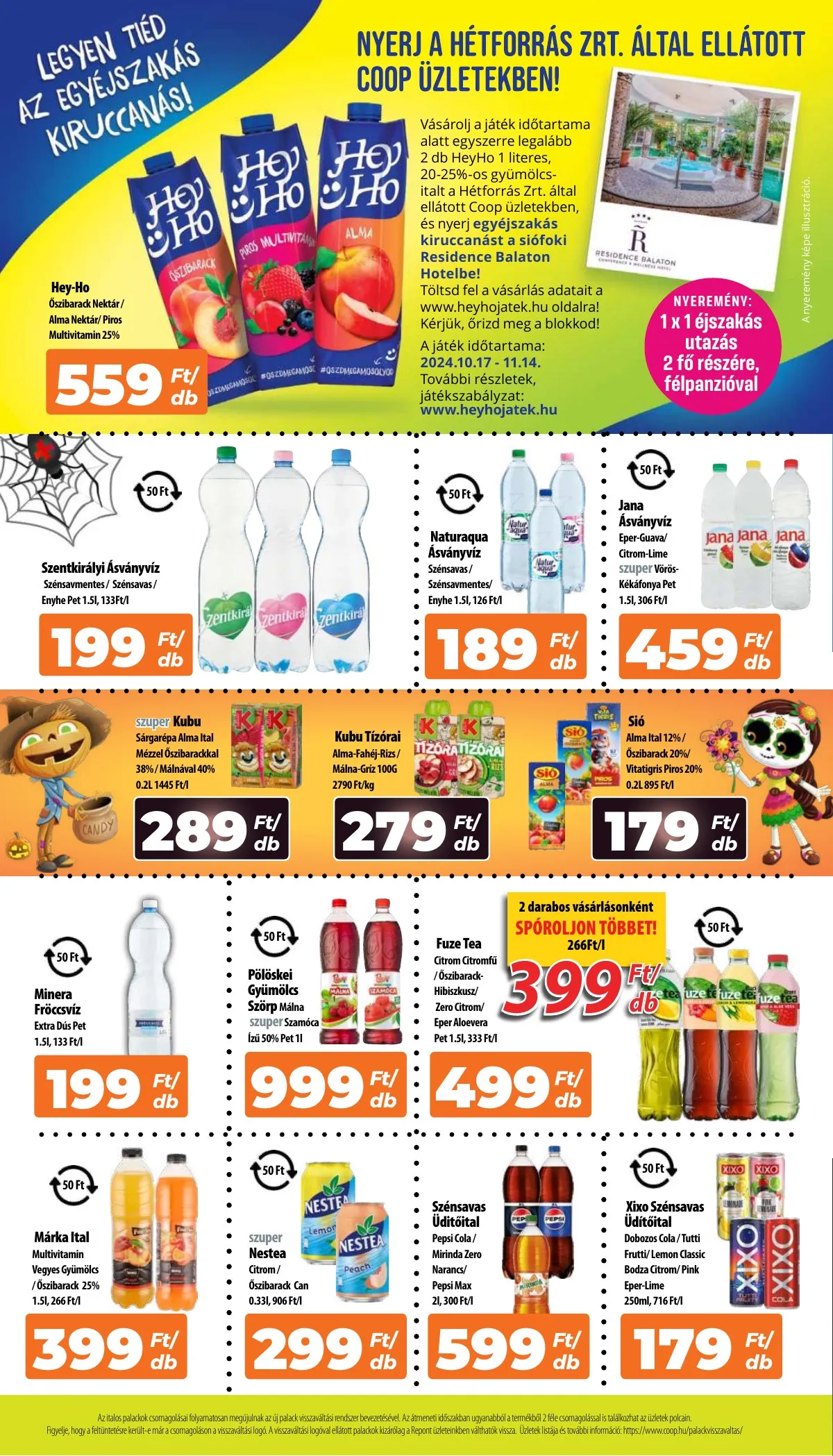 Coop akciós újság Hétforrás 10.17–10.22 – 8. oldal