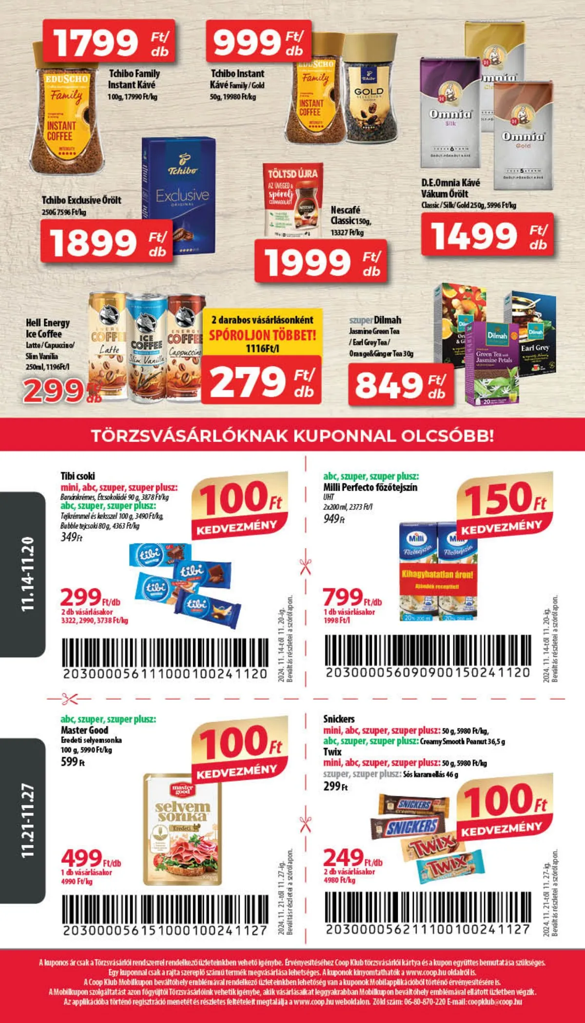 Coop akciós újság Hétforrás 11.14–11.27 – 12. oldal
