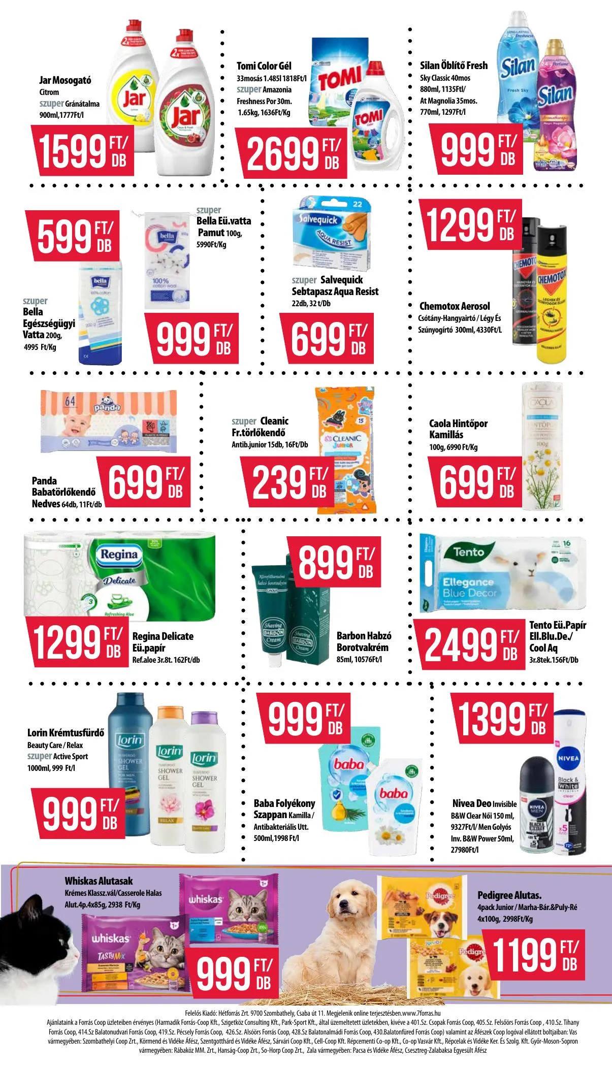 Coop akciós újság Hétforrás 07.17–07.30 – 11. oldal