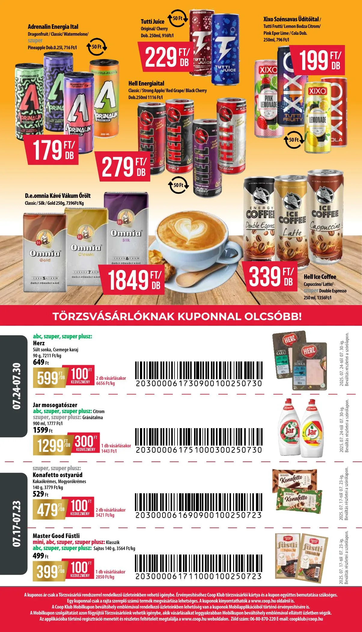 Coop akciós újság Hétforrás 07.17–07.30 – 12. oldal