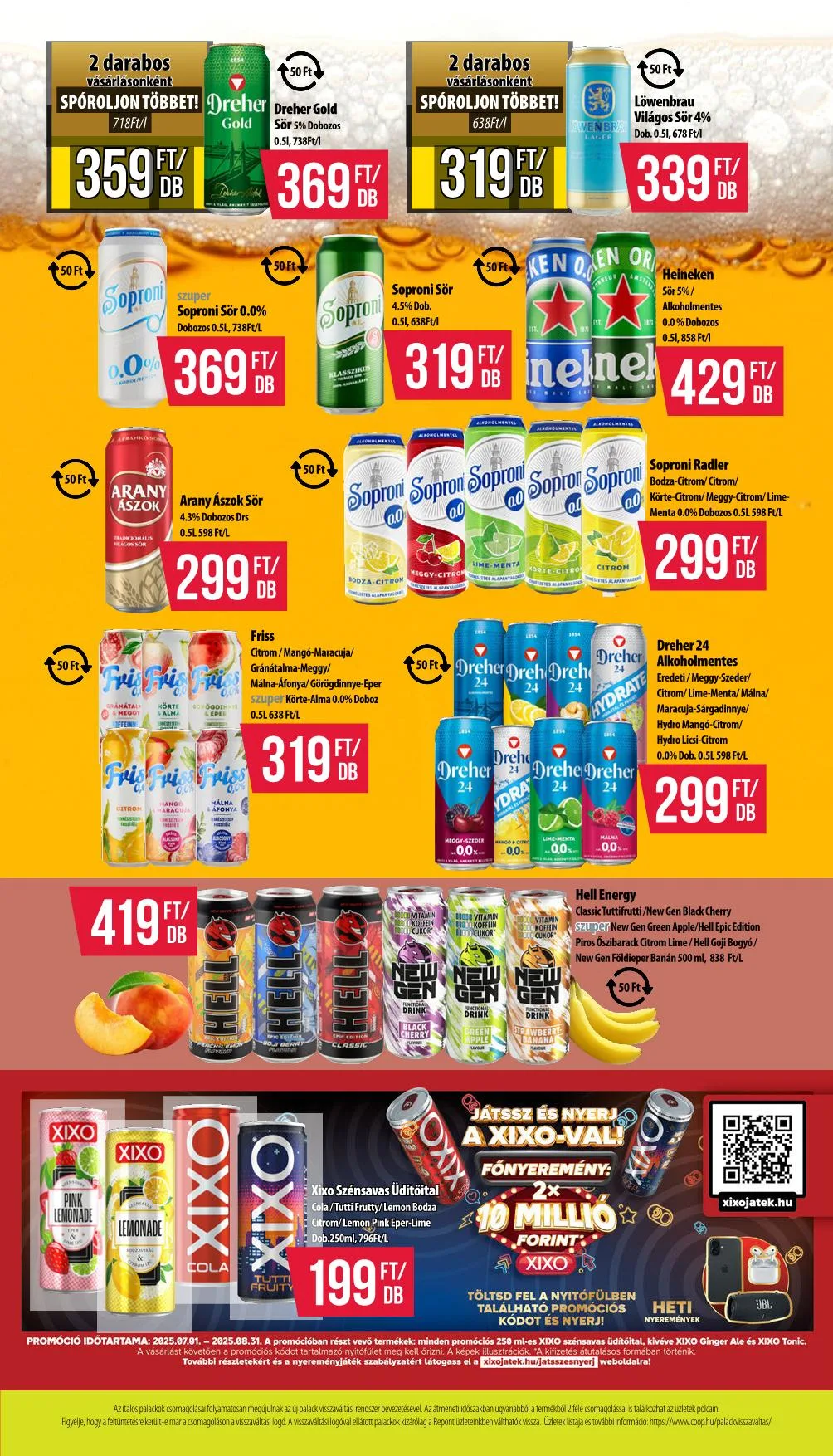 Coop akciós újság Hétforrás 08.14–08.19 – 12. oldal