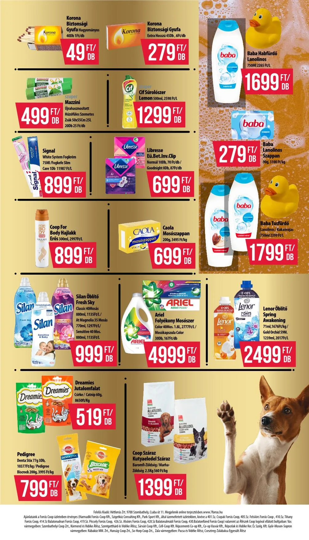 Coop akciós újság Hétforrás 08.14–08.19 – 3. oldal