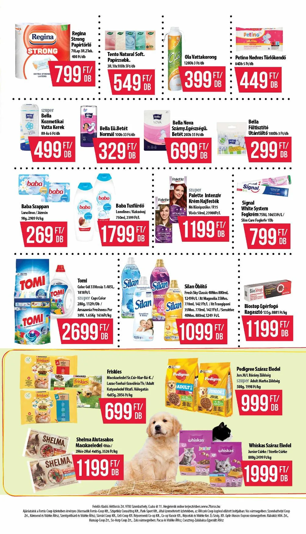 Coop akciós újság Hétforrás 09.18–10.01 – 3. oldal