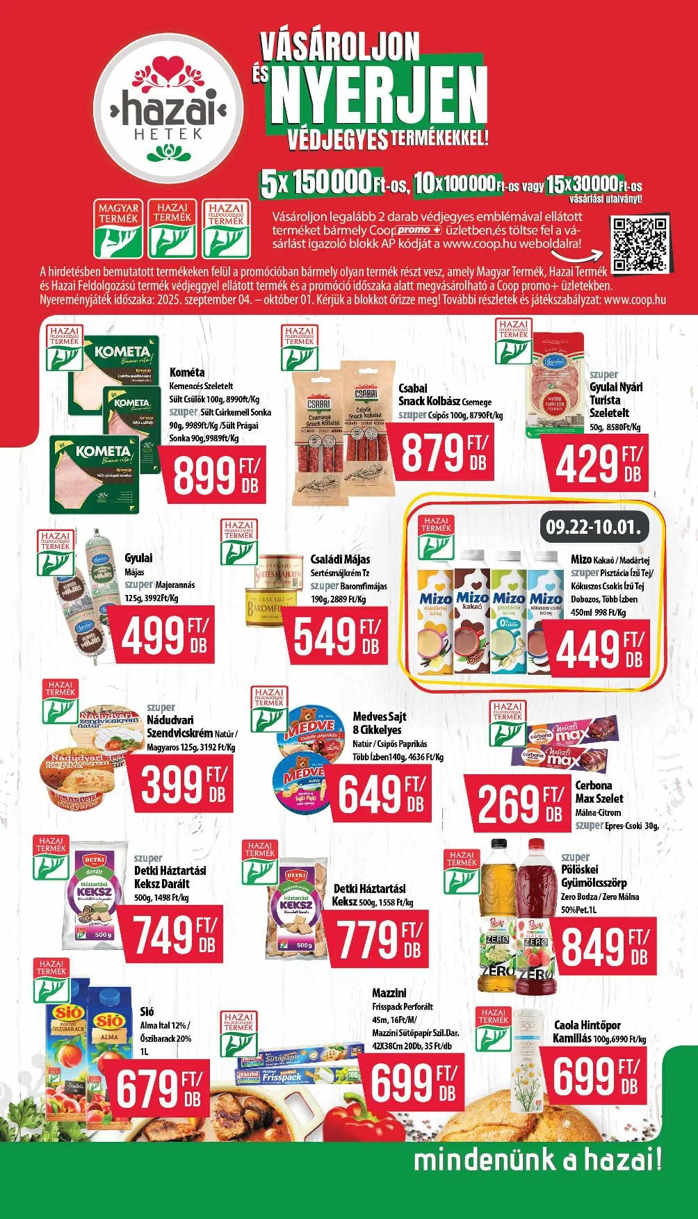 Coop akciós újság Hétforrás 09.18–10.01 – 8. oldal