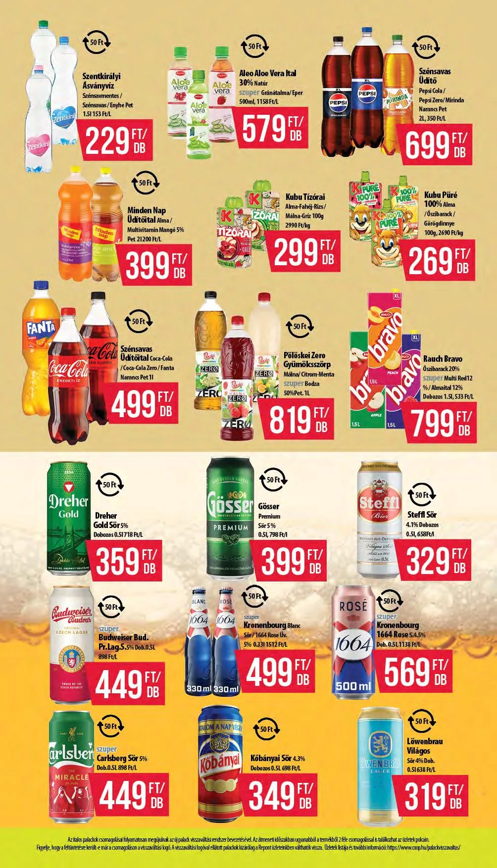 Coop akciós újság Hétforrás 10.16–10.22 – 12. oldal