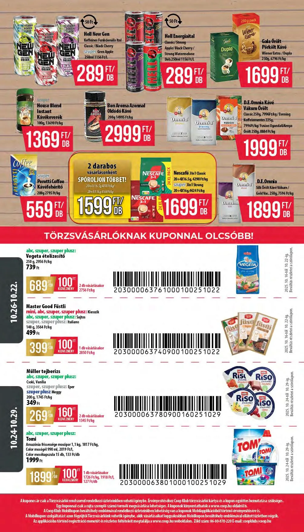 Coop akciós újság Hétforrás 10.16–10.22 – 4. oldal