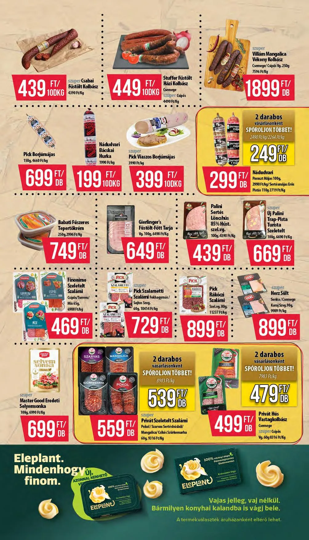 Coop akciós újság Hétforrás 10.16–10.22 – 6. oldal