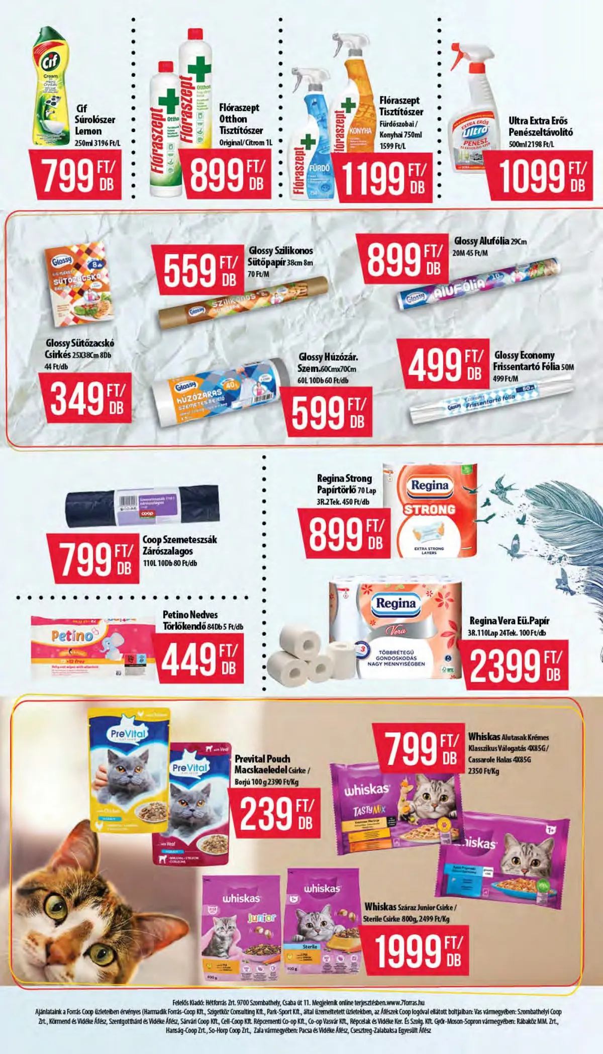 Coop akciós újság Hétforrás 11.13–11.26 – 15. oldal