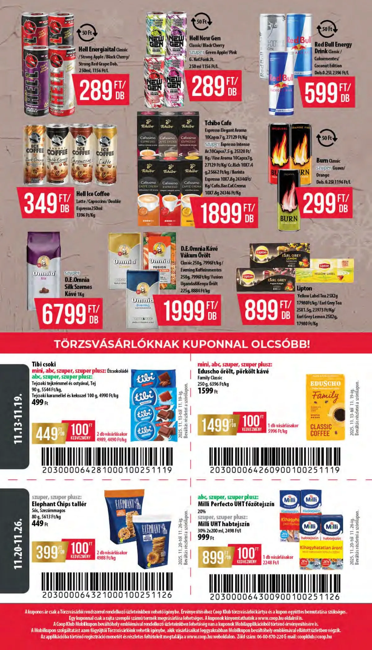 Coop akciós újság Hétforrás 11.13–11.26 – 16. oldal