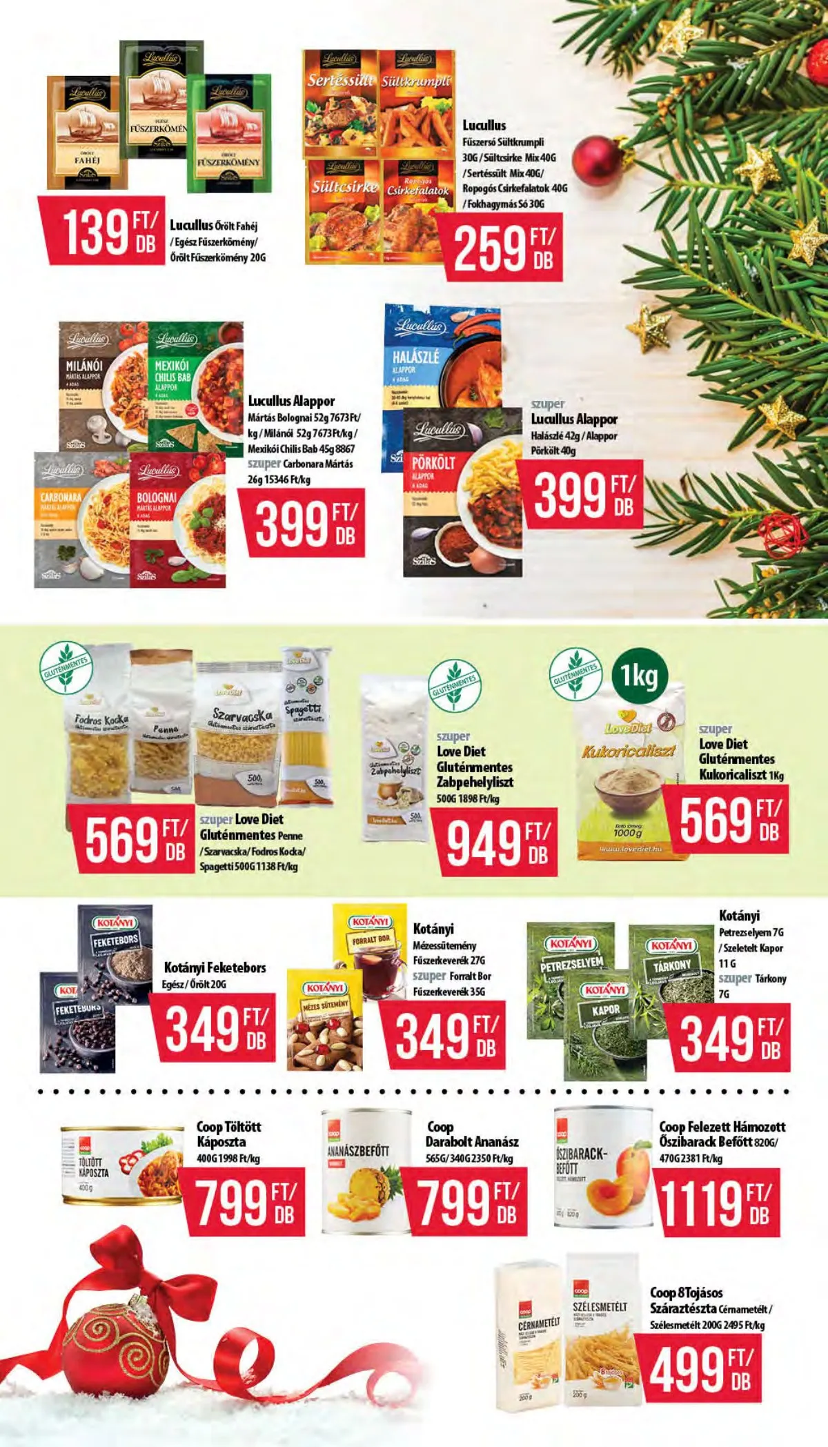 Coop akciós újság Hétforrás 12.11–12.31 – 9. oldal