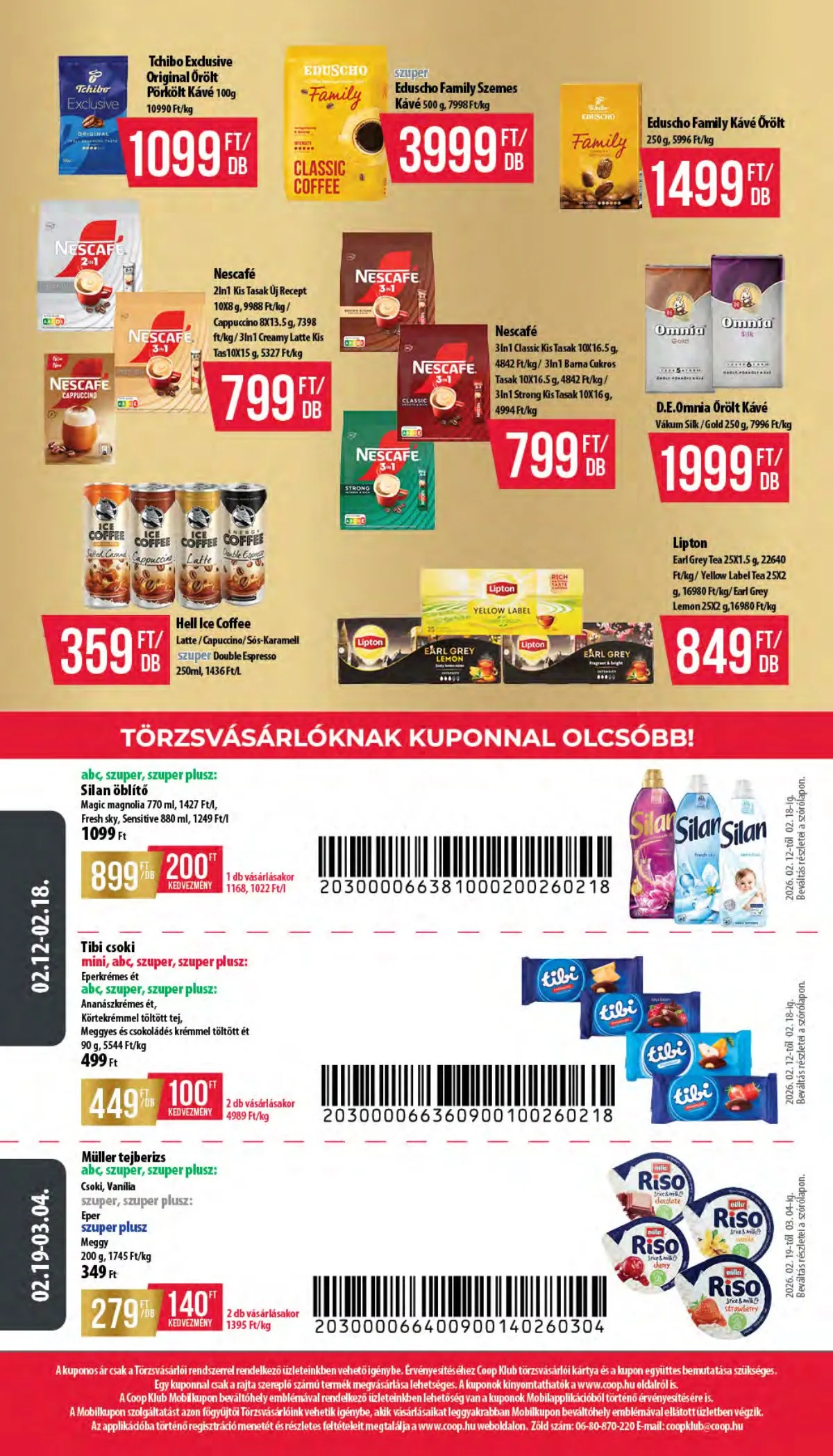 Coop akciós újság Hétforrás 02.12–03.04 – 12. oldal