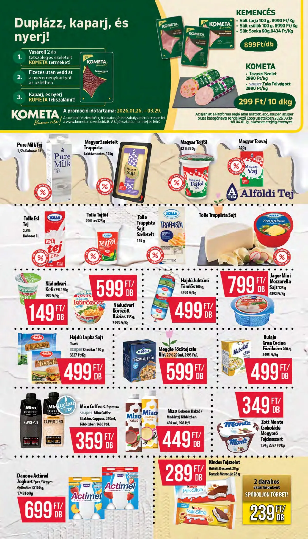 Coop akciós újság Hétforrás 03.19–04.01 – 4. oldal