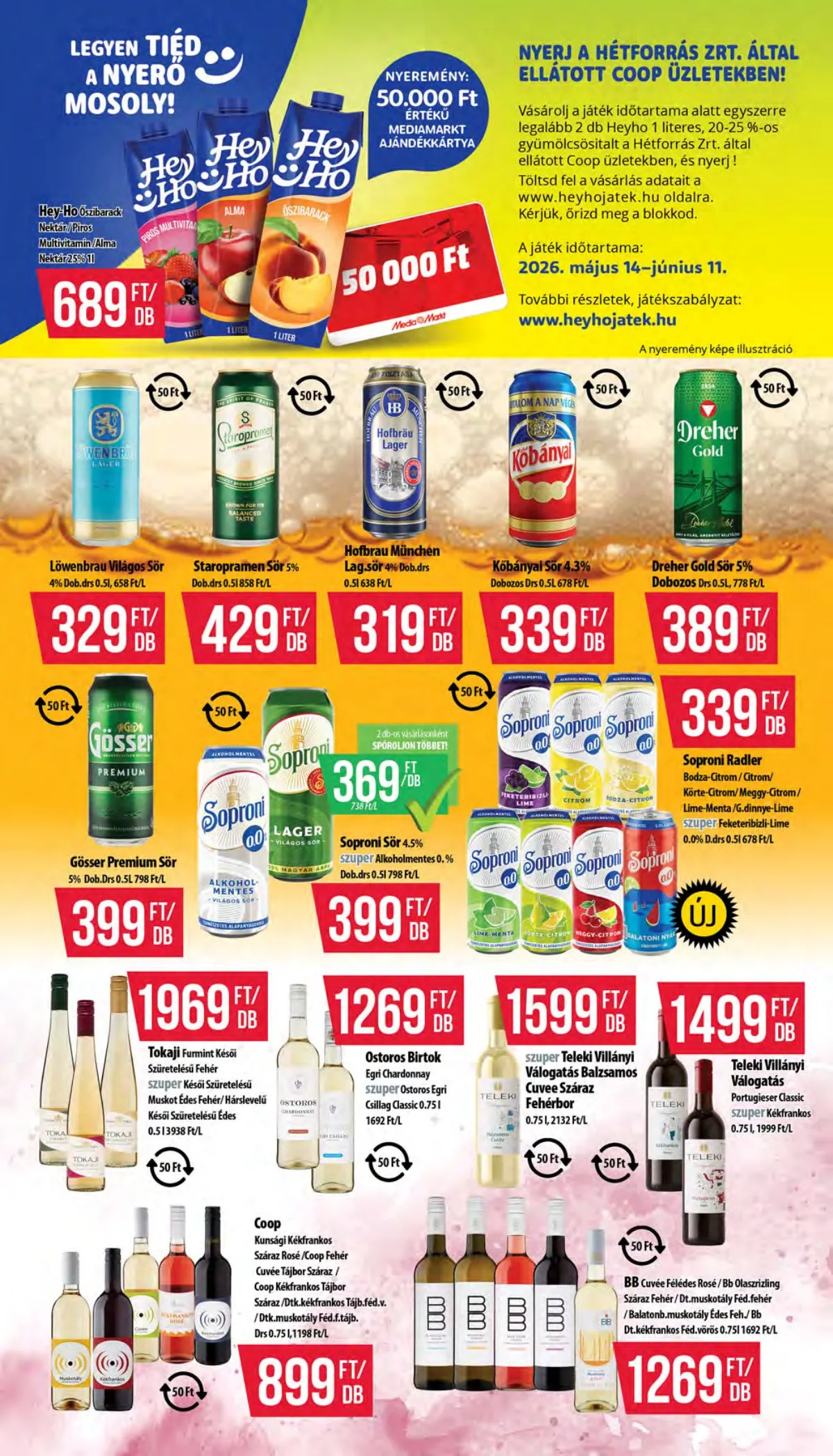 Coop akciós újság Hétforrás 05.14–06.03 – 10. oldal