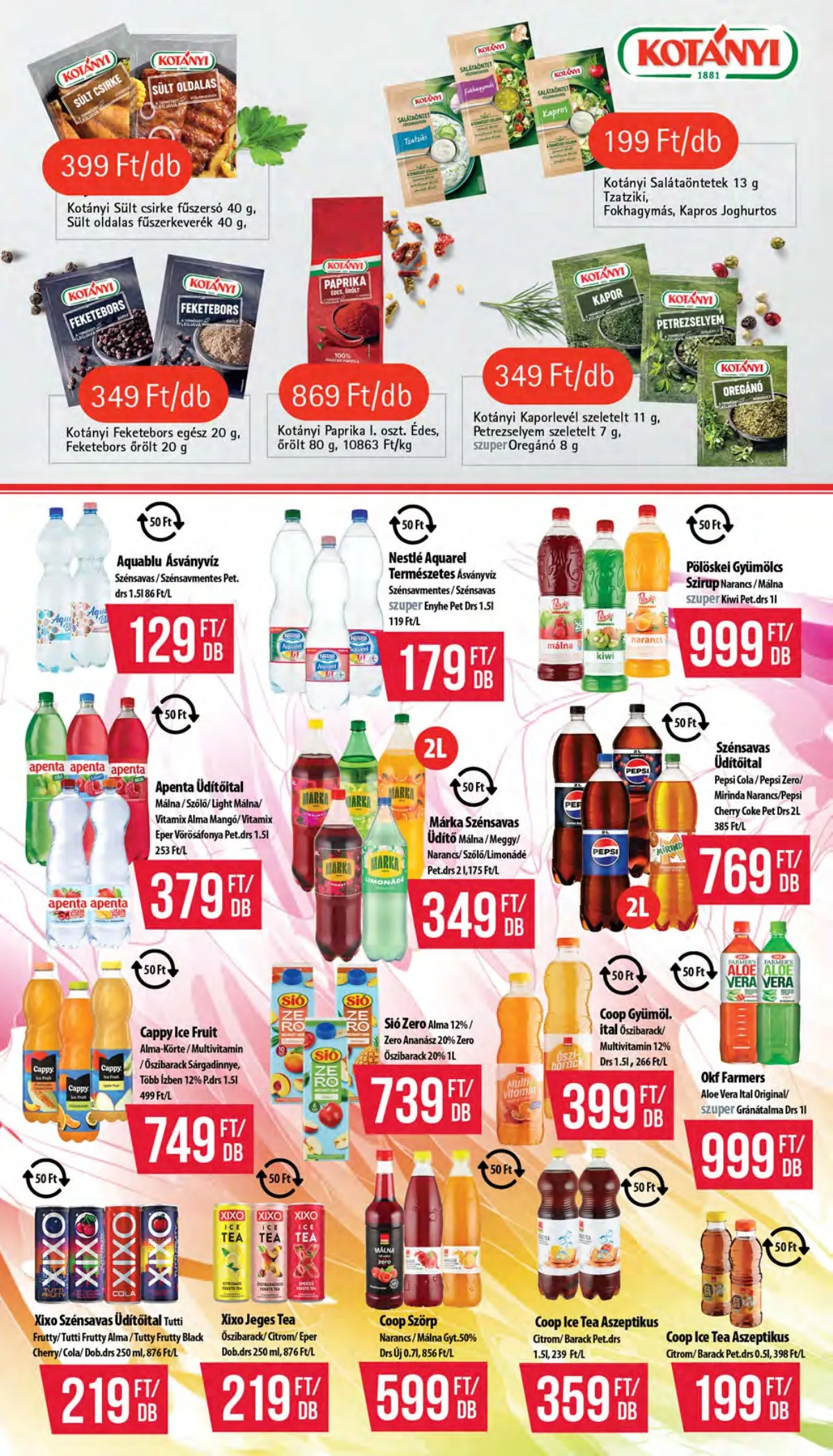 Coop akciós újság Hétforrás 05.14–06.03 – 9. oldal