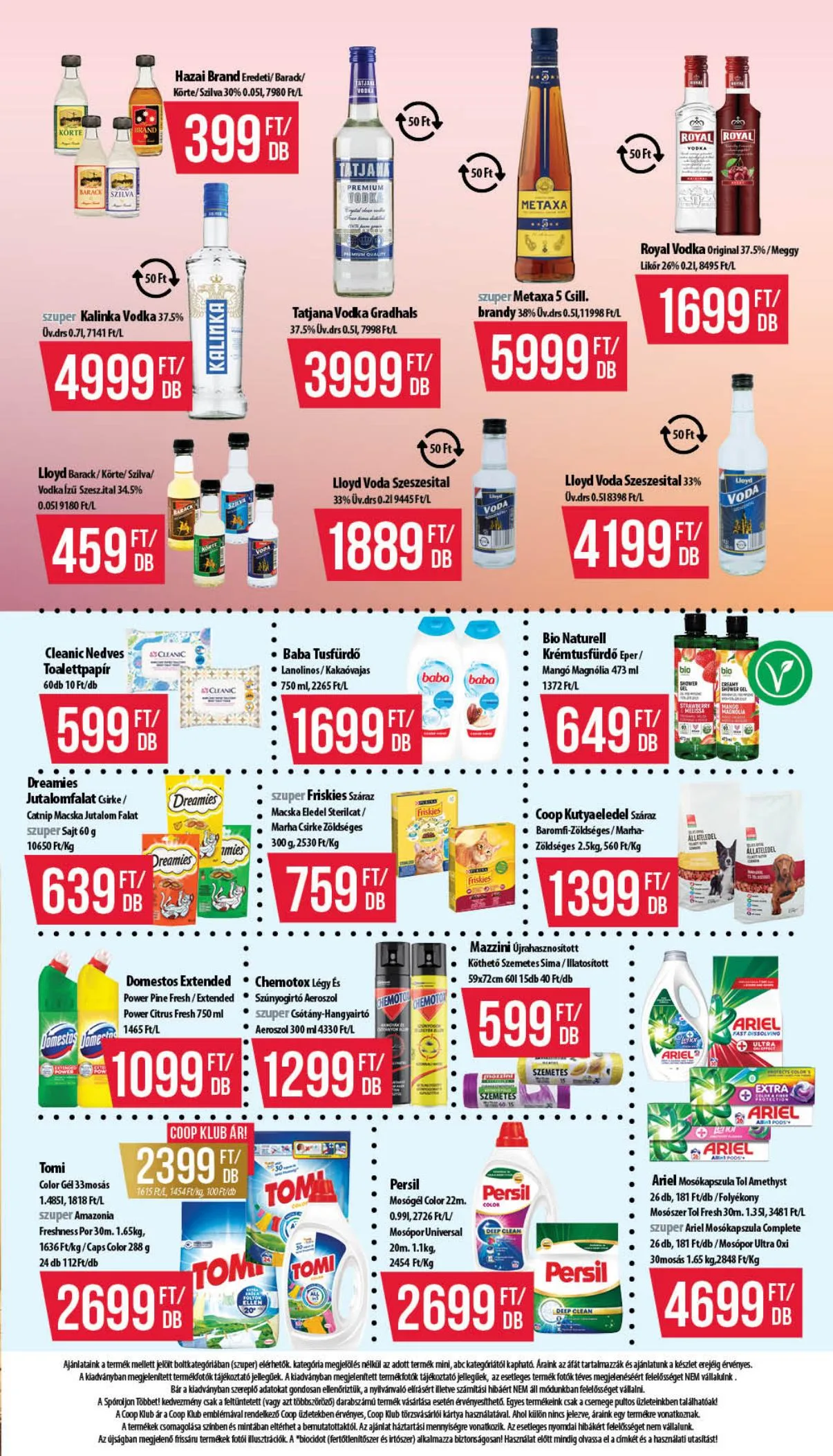 Coop akciós újság Hétforrás 07.16–07.22 – 11. oldal
