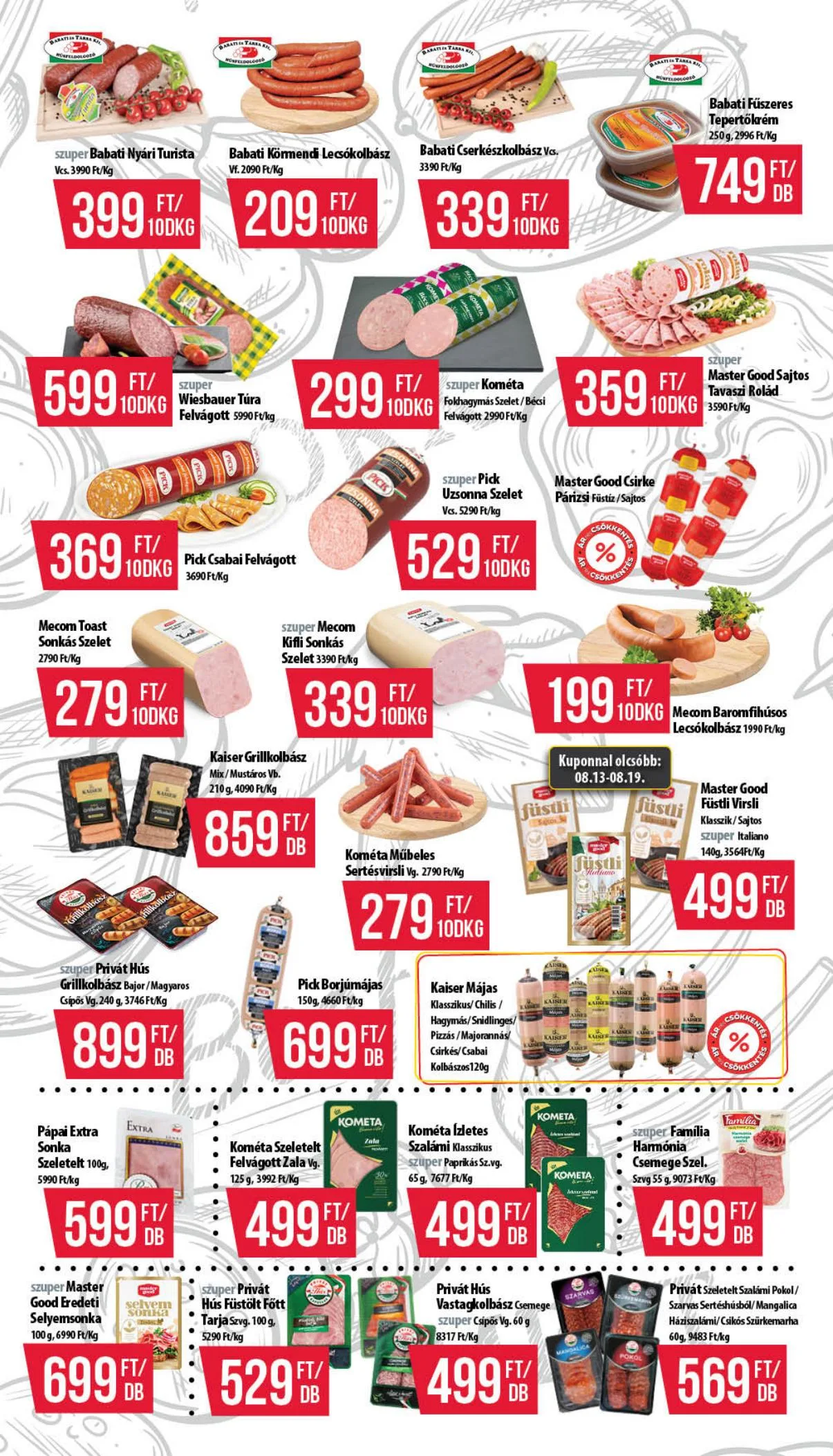Coop akciós újság Hétforrás 08.13–09.02 – 3. oldal