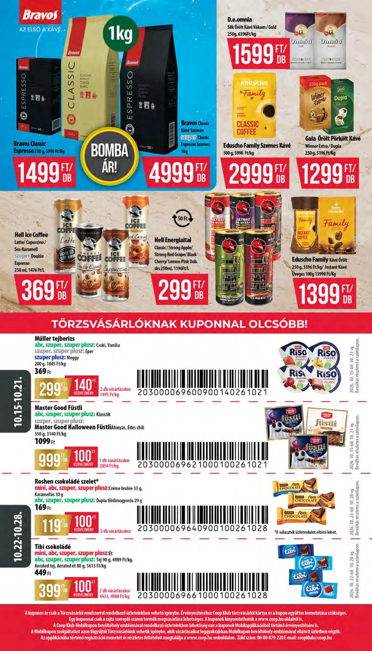 Coop akciós újság Hétforrás 10.15–10.28 – 12. oldal