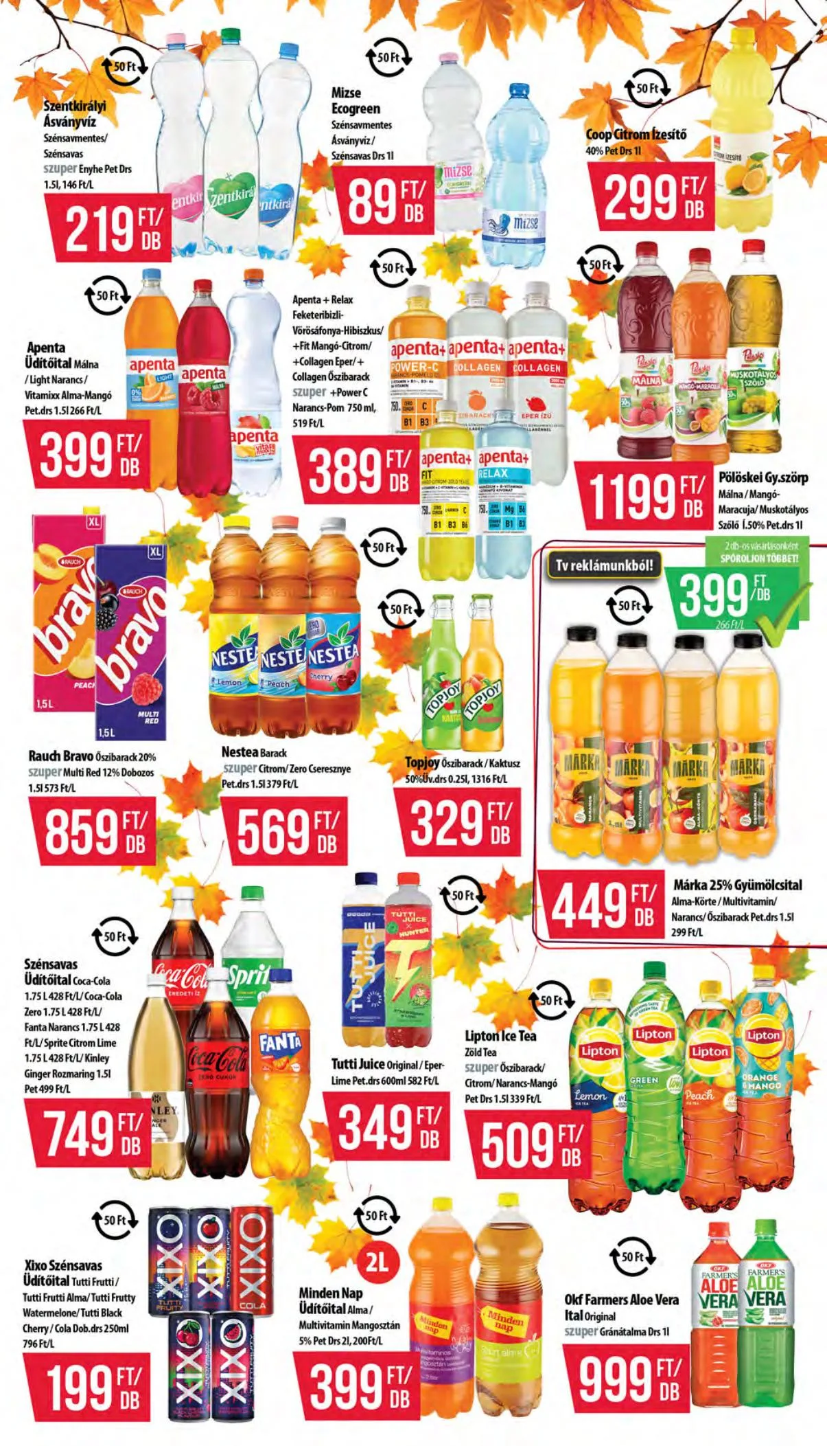 Coop akciós újság Hétforrás 10.15–10.28 – 9. oldal
