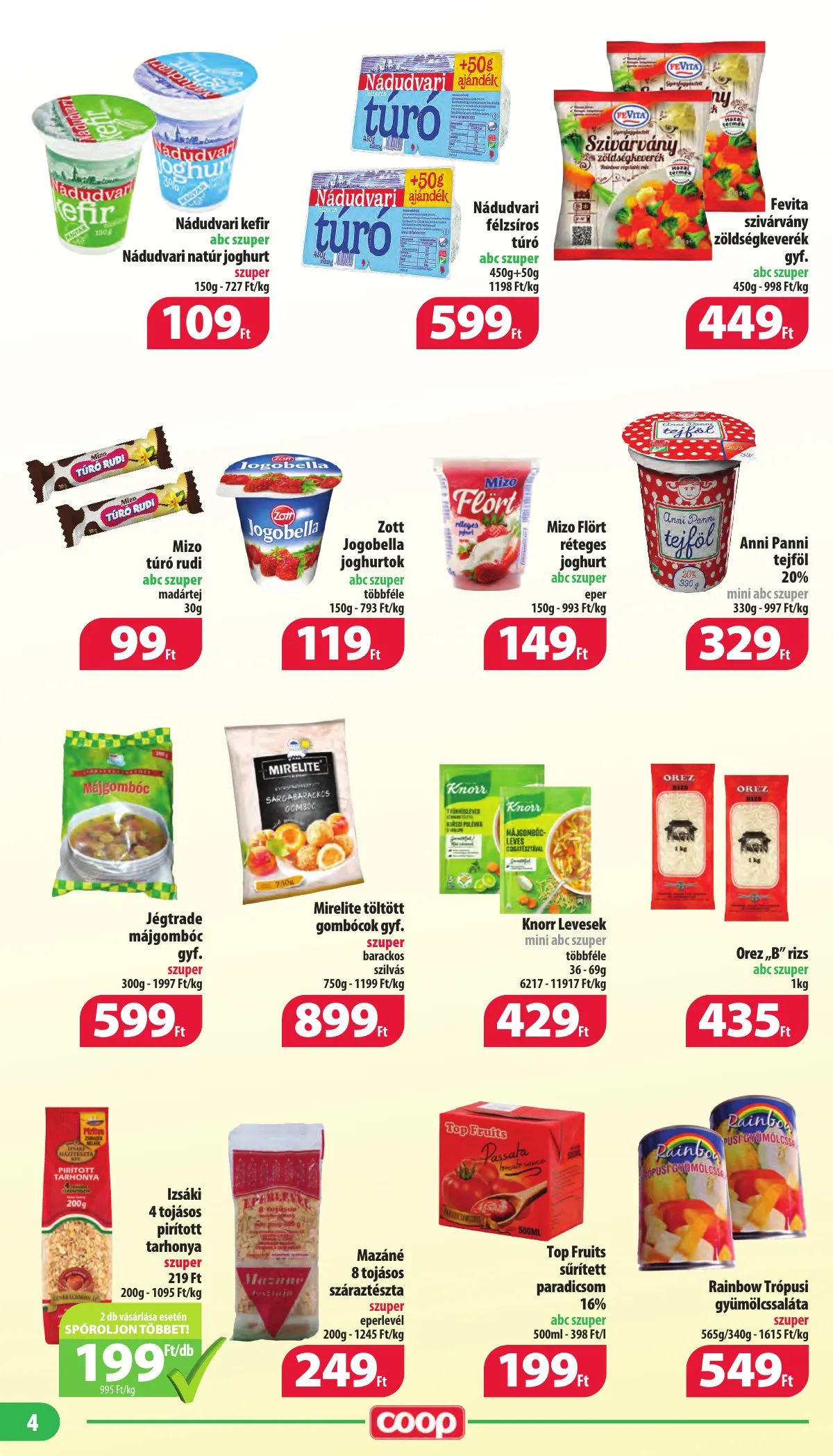 Coop akciós újság Mecsek mini 02.23–03.01 – 4. oldal