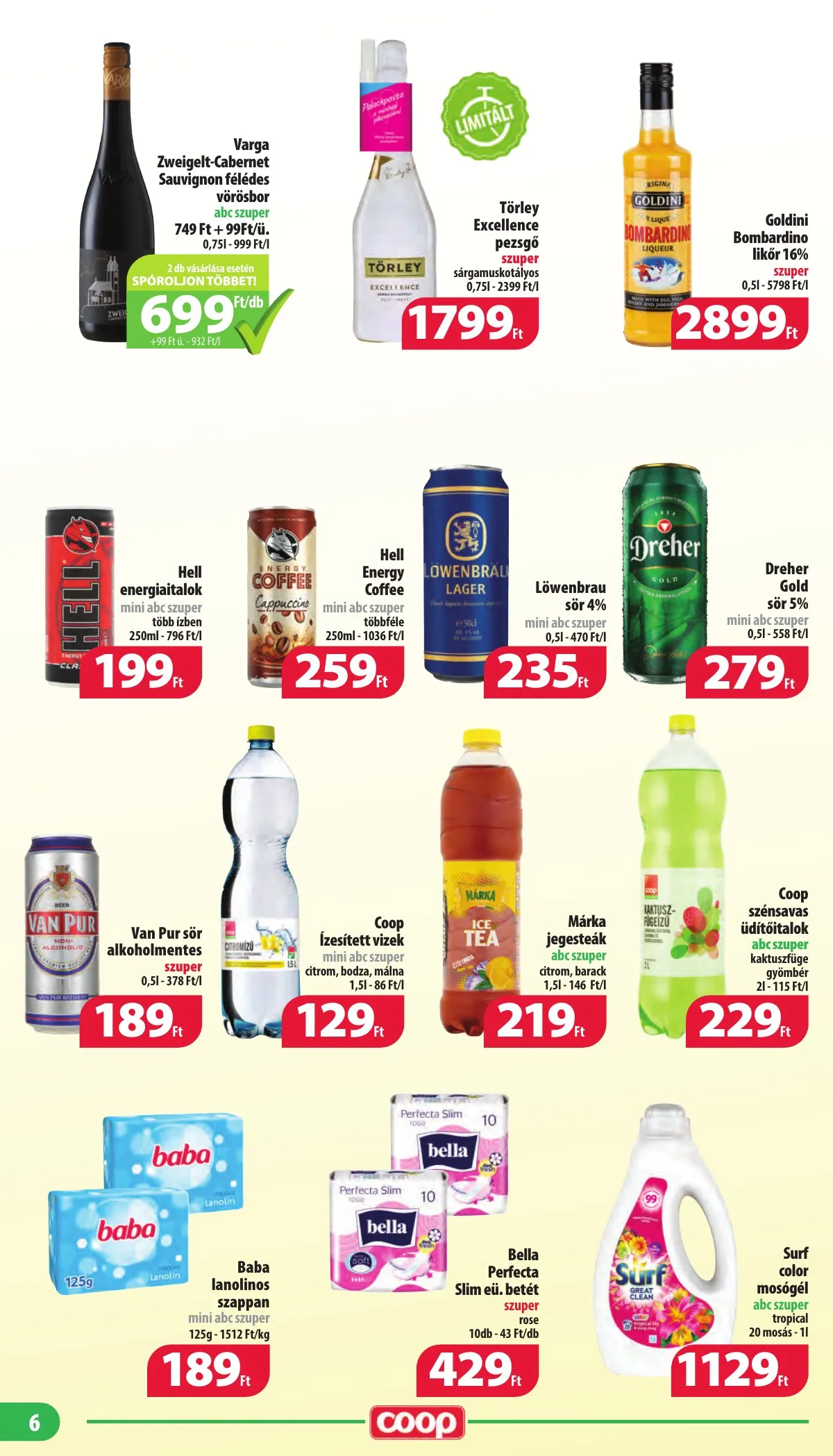 Coop akciós újság Mecsek mini 02.23–03.01 – 6. oldal