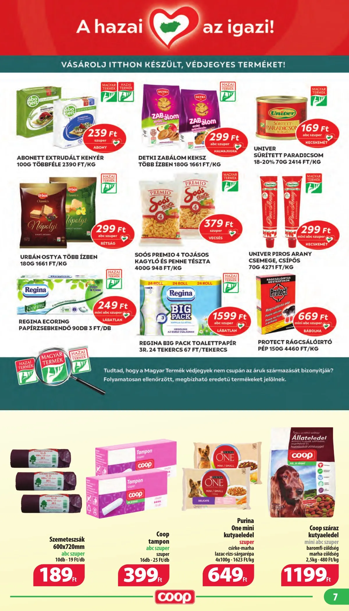 Coop akciós újság Mecsek mini 02.23–03.01 – 7. oldal
