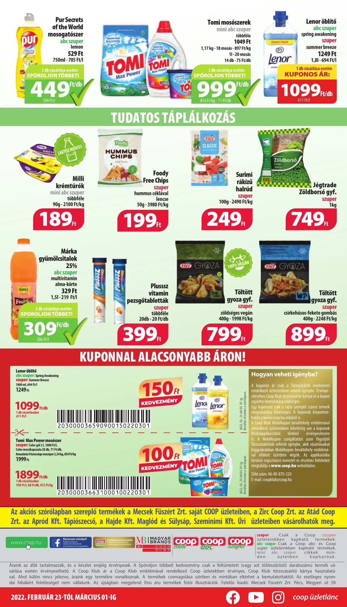 Coop akciós újság Mecsek mini 02.23–03.01 – 8. oldal