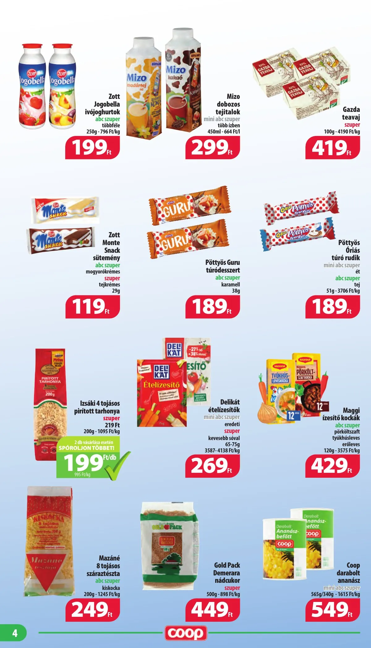 Coop akciós újság Mecsek 02.16–02.22 – 4. oldal