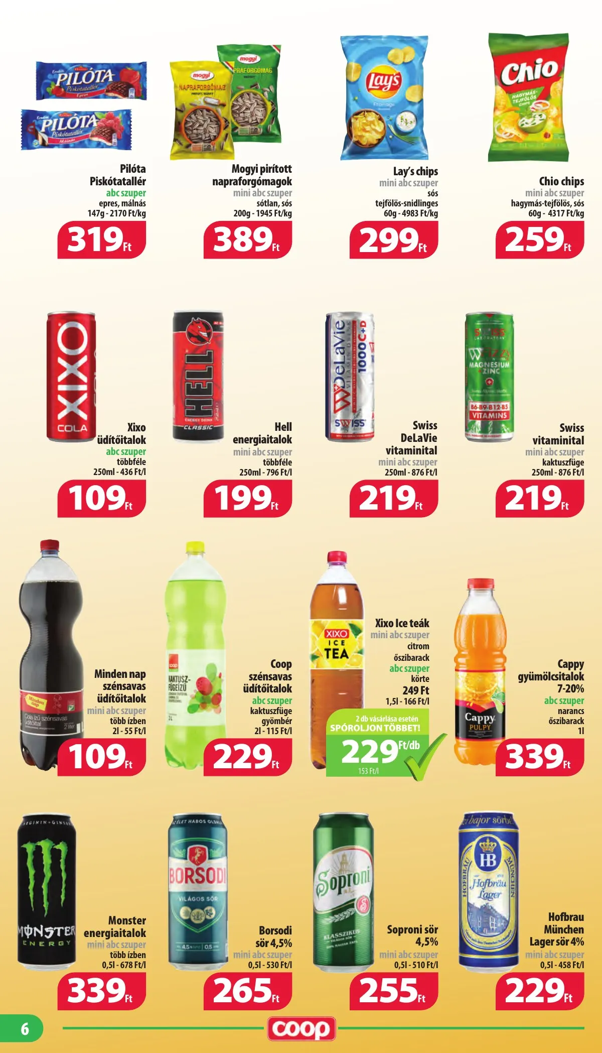 Coop akciós újság Mecsek 02.16–02.22 – 6. oldal