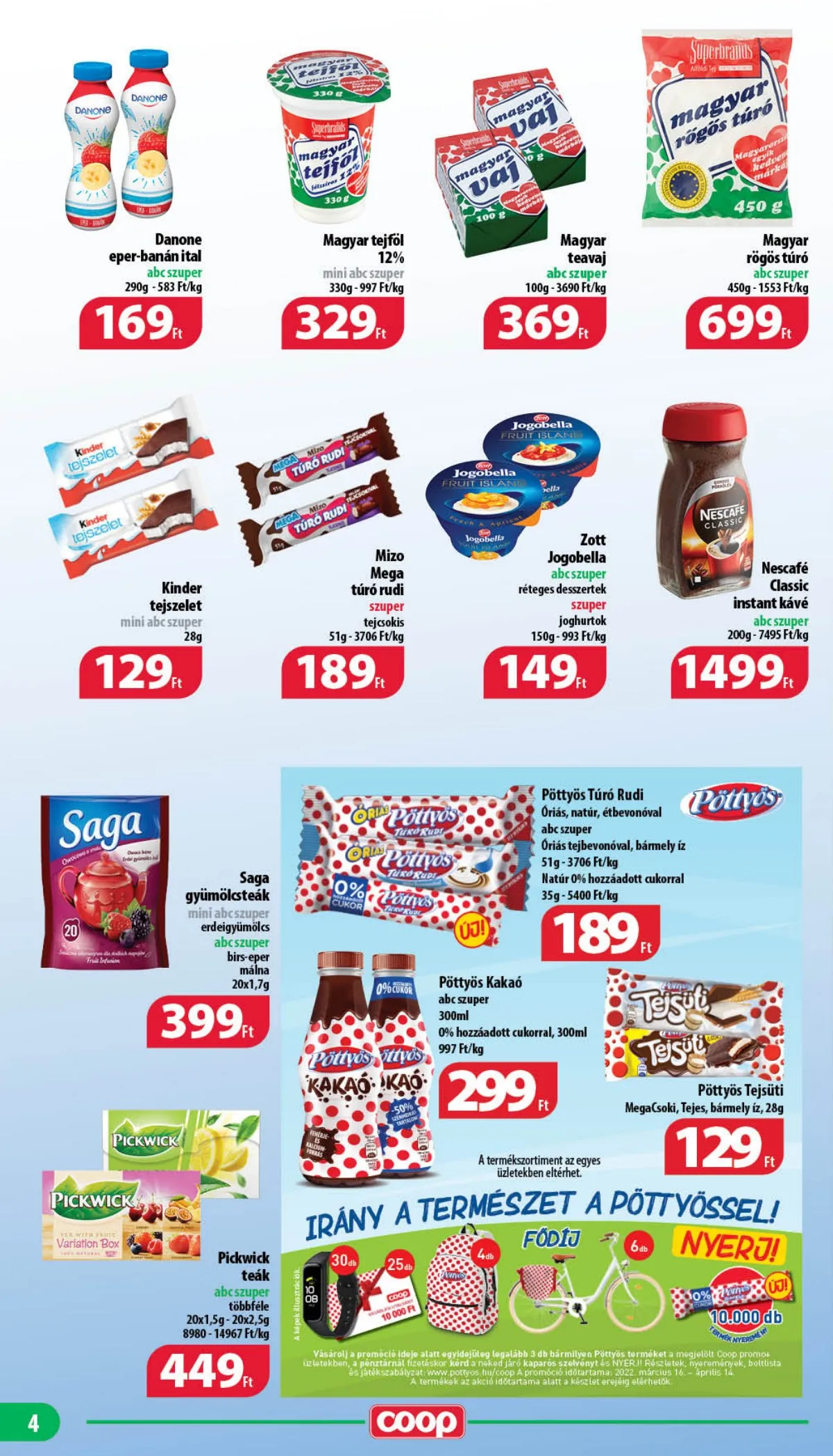 Coop akciós újság Mecsek 03.16–03.22 – 4. oldal