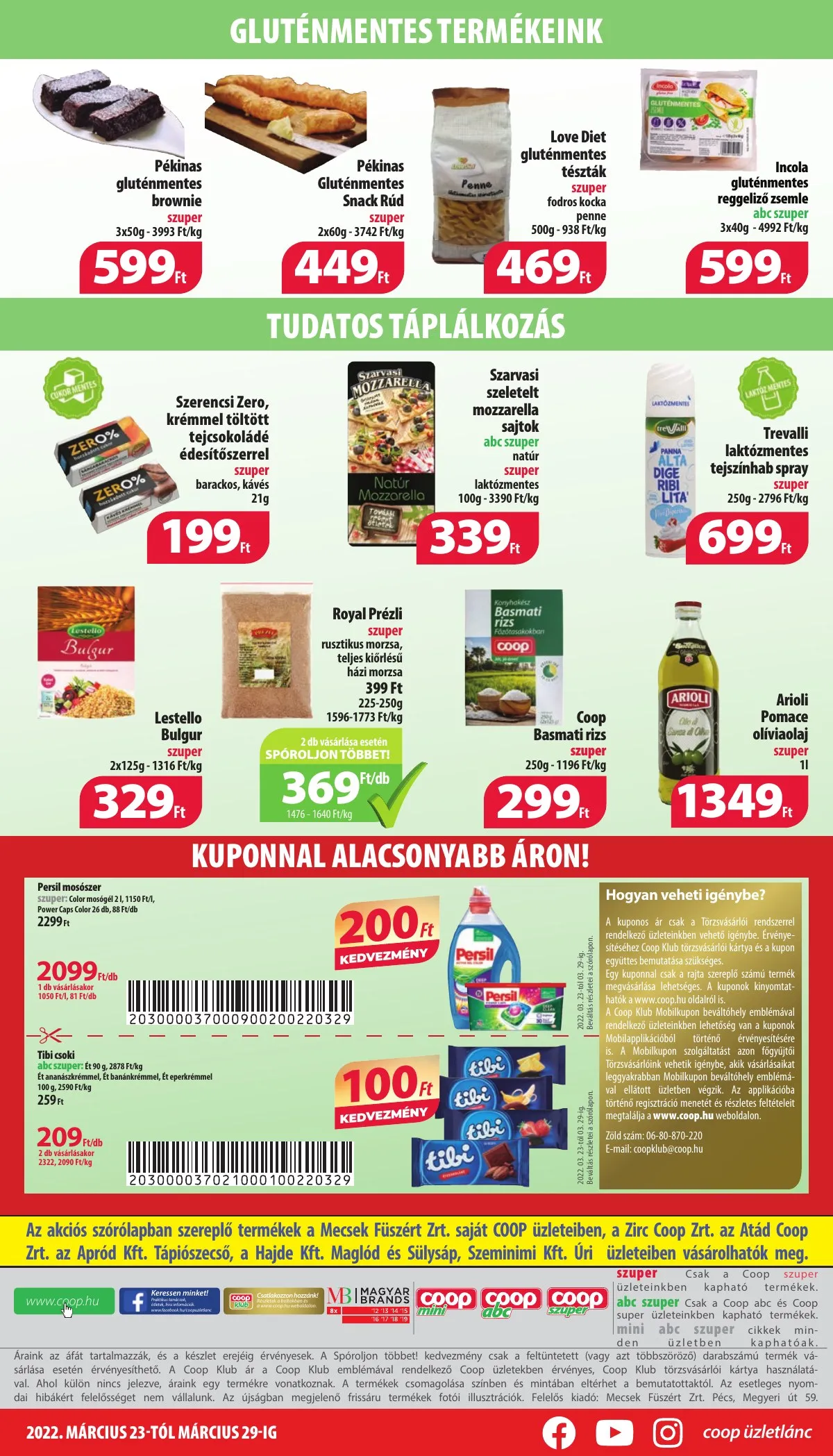 Coop akciós újság Mecsek 03.23–03.29 – 8. oldal