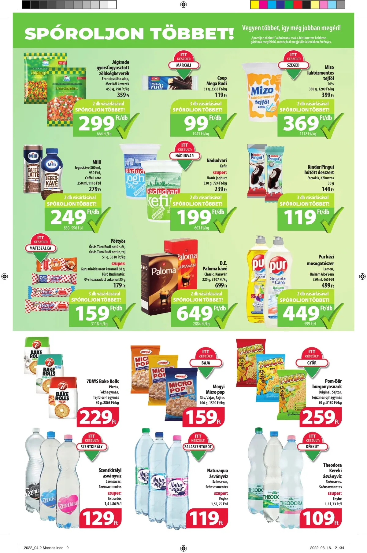 Coop akciós újság Mecsek 04.06–04.12 – 9. oldal