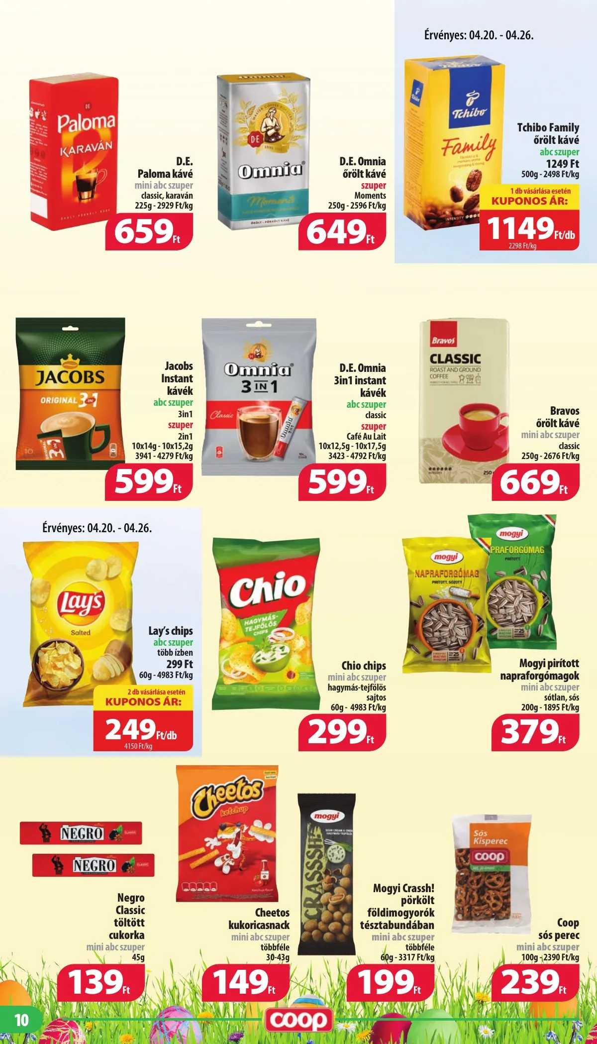 Coop akciós újság Mecsek 04.13–04.26 – 10. oldal