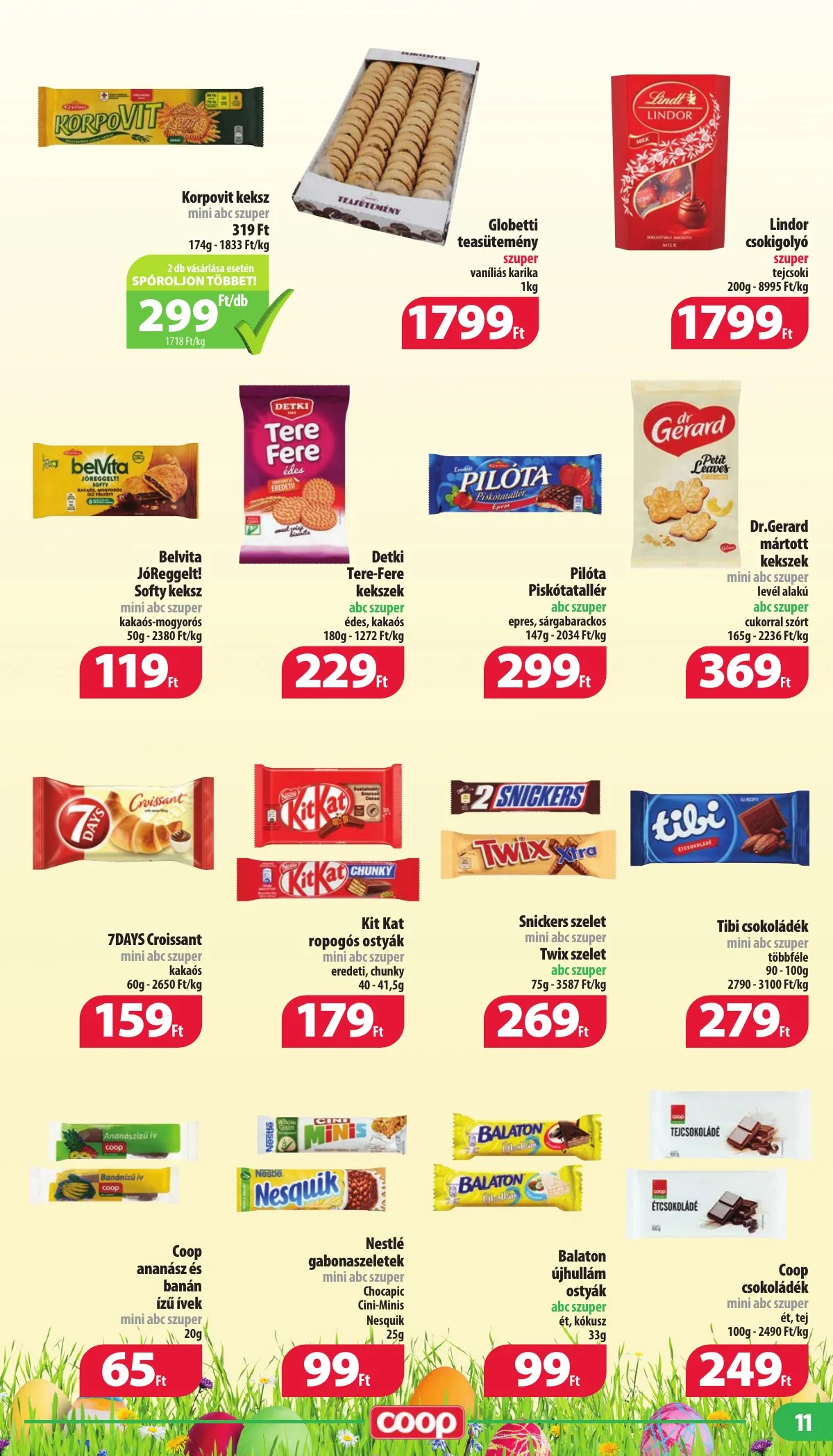 Coop akciós újság Mecsek 04.13–04.26 – 11. oldal