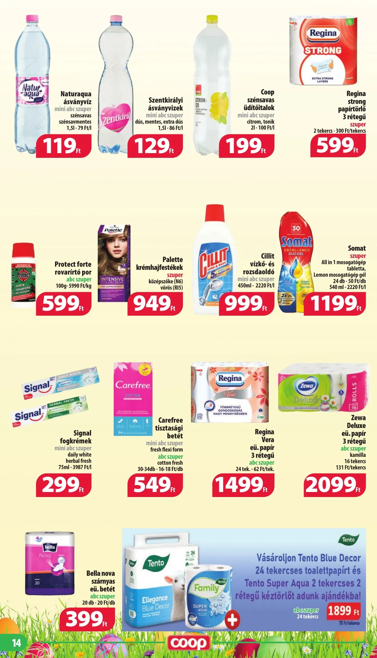 Coop akciós újság Mecsek 04.13–04.26 – 14. oldal