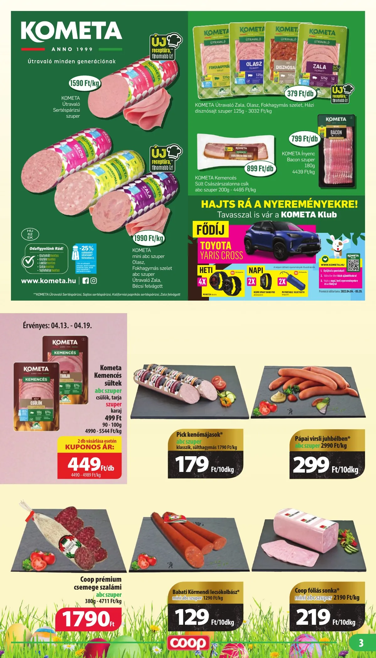 Coop akciós újság Mecsek 04.13–04.26 – 3. oldal