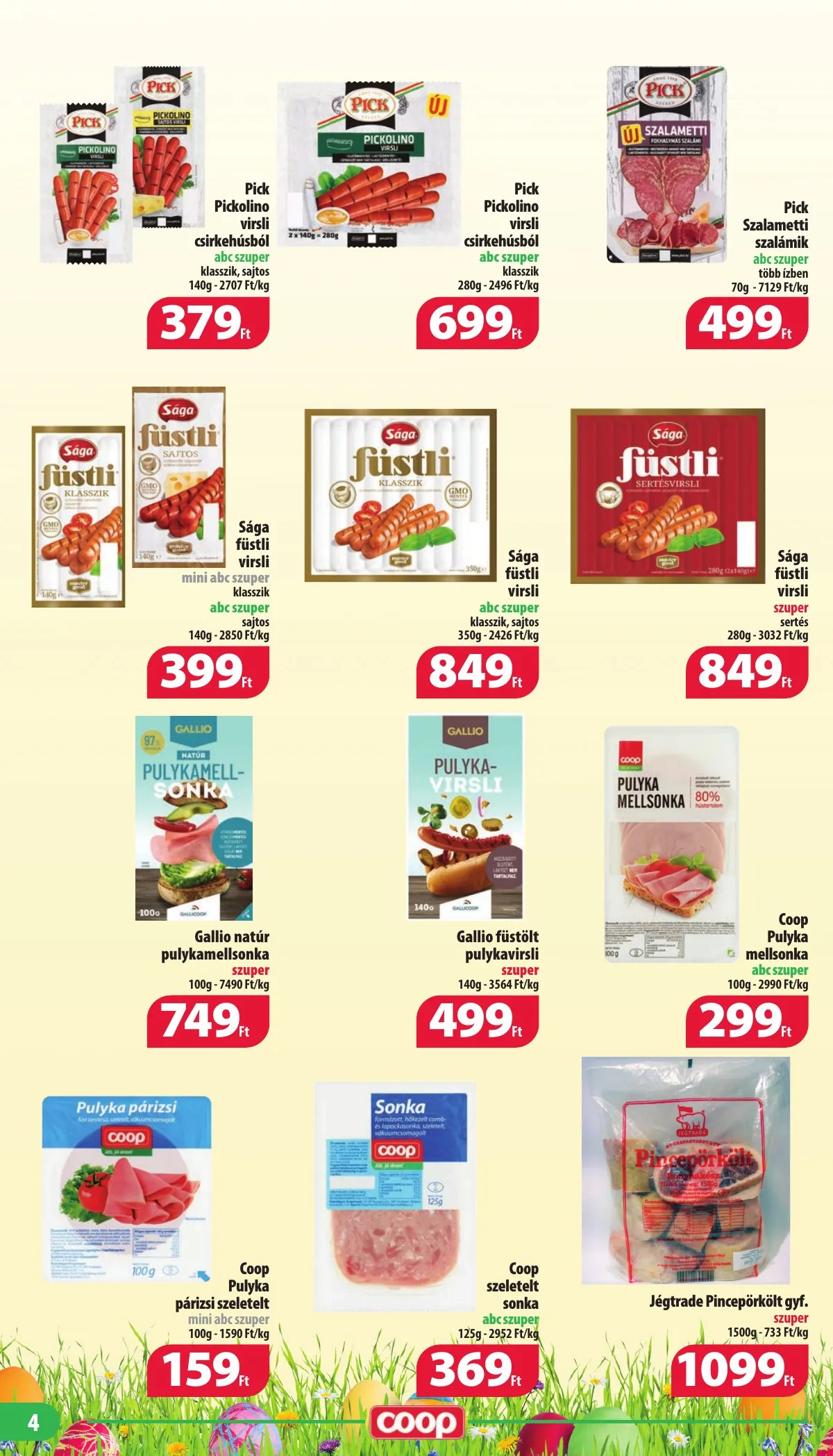 Coop akciós újság Mecsek 04.13–04.26 – 4. oldal