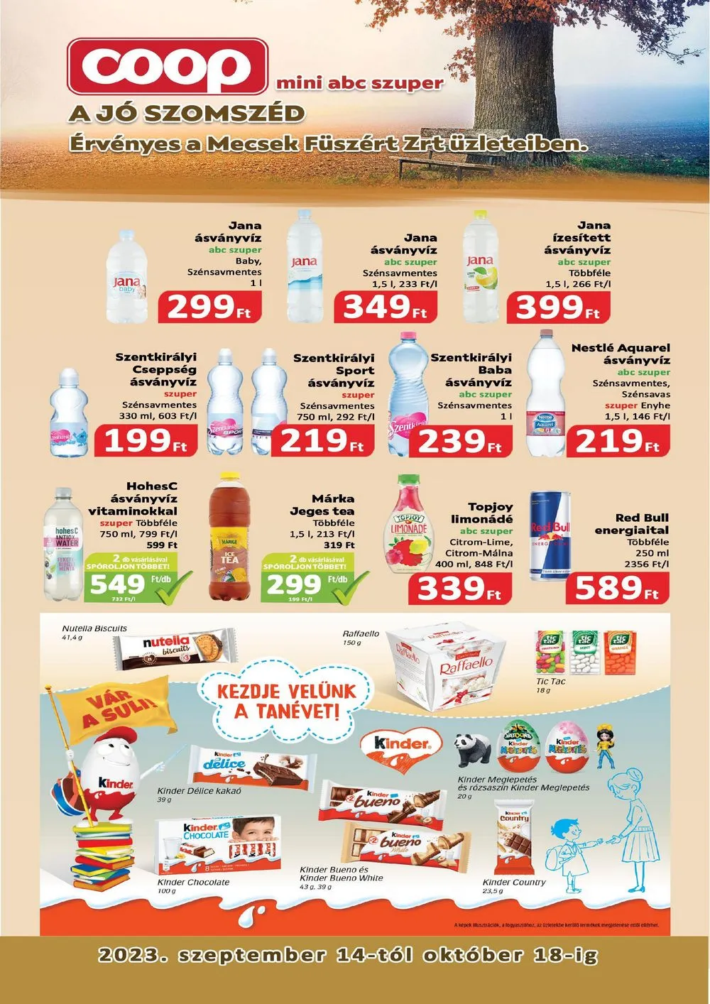 Coop akciós újság Mecsek 09.14–10.18 – 4. oldal