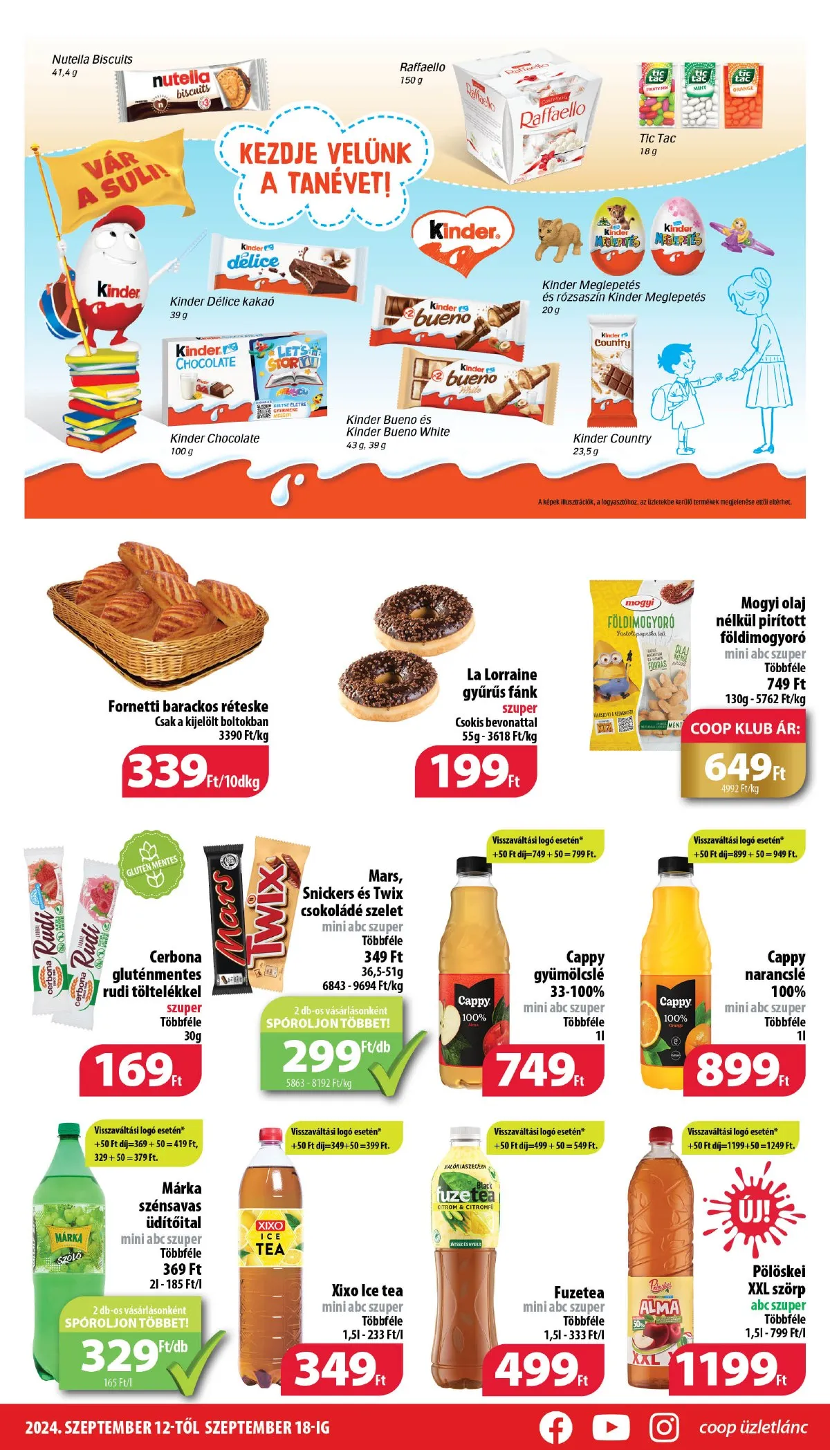 Coop akciós újság Mecsek 09.18–09.18 – 8. oldal