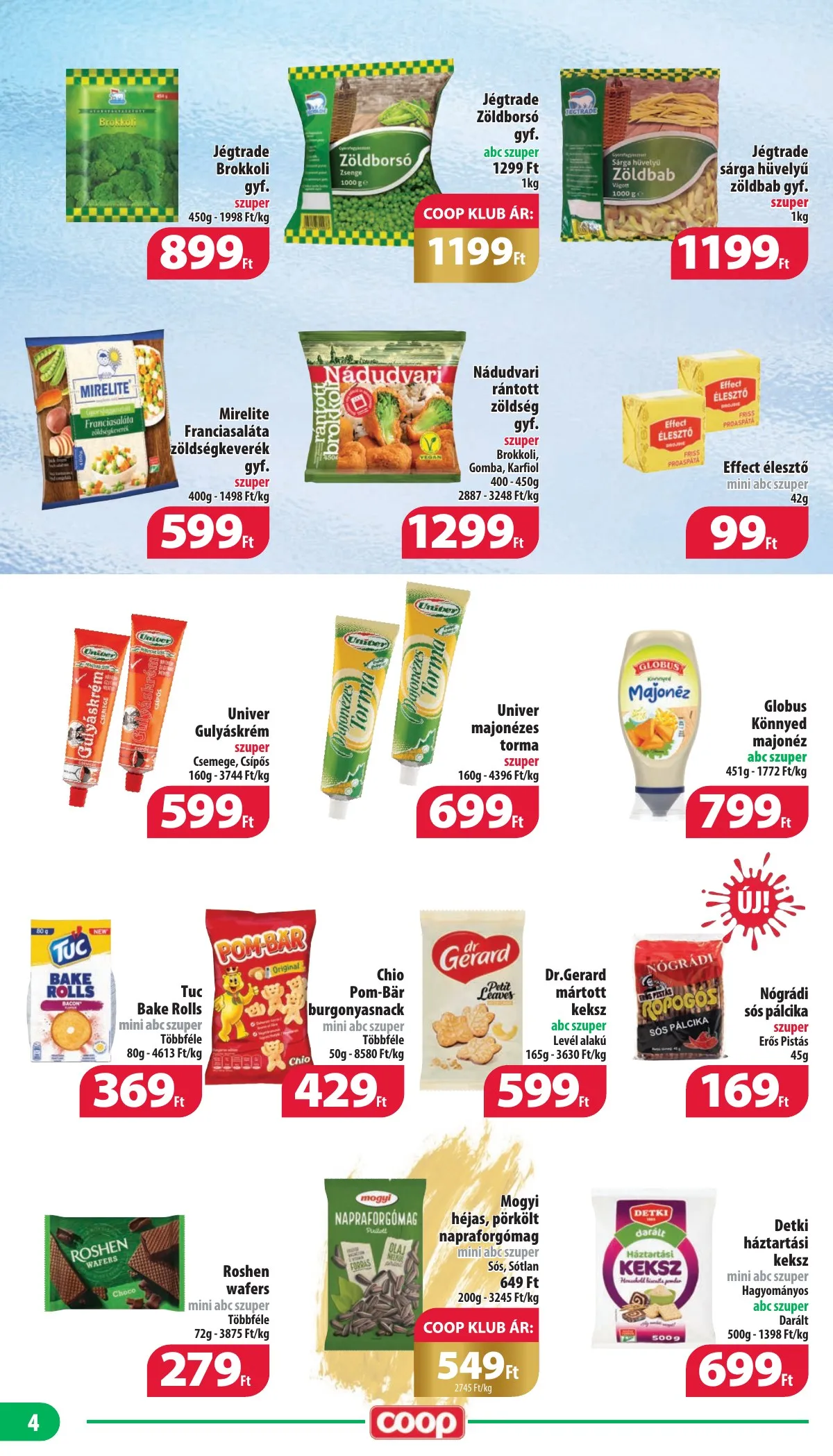 Coop akciós újság Mecsek 09.19–10.02 – 4. oldal