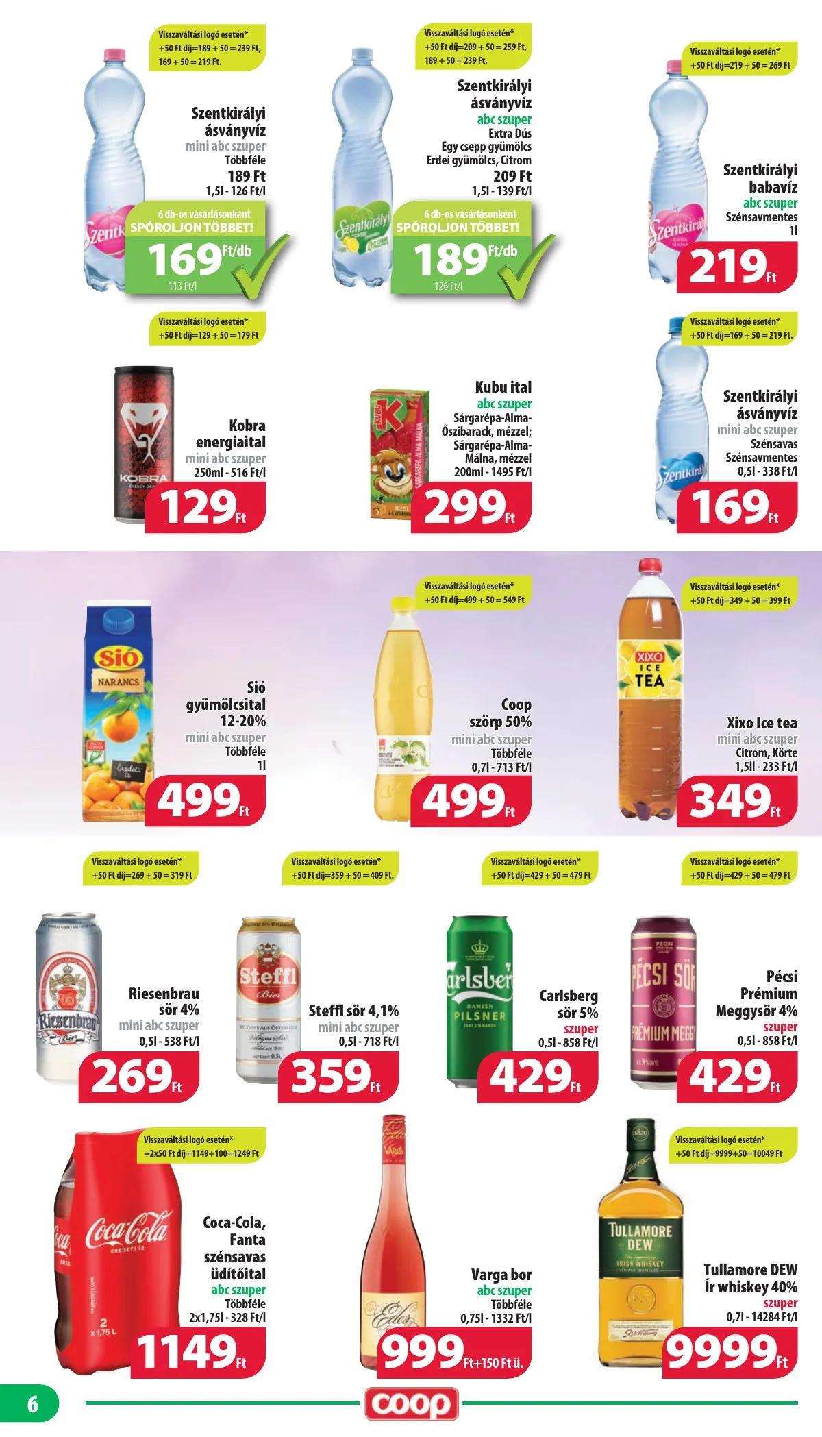Coop akciós újság Mecsek 09.19–10.02 – 6. oldal