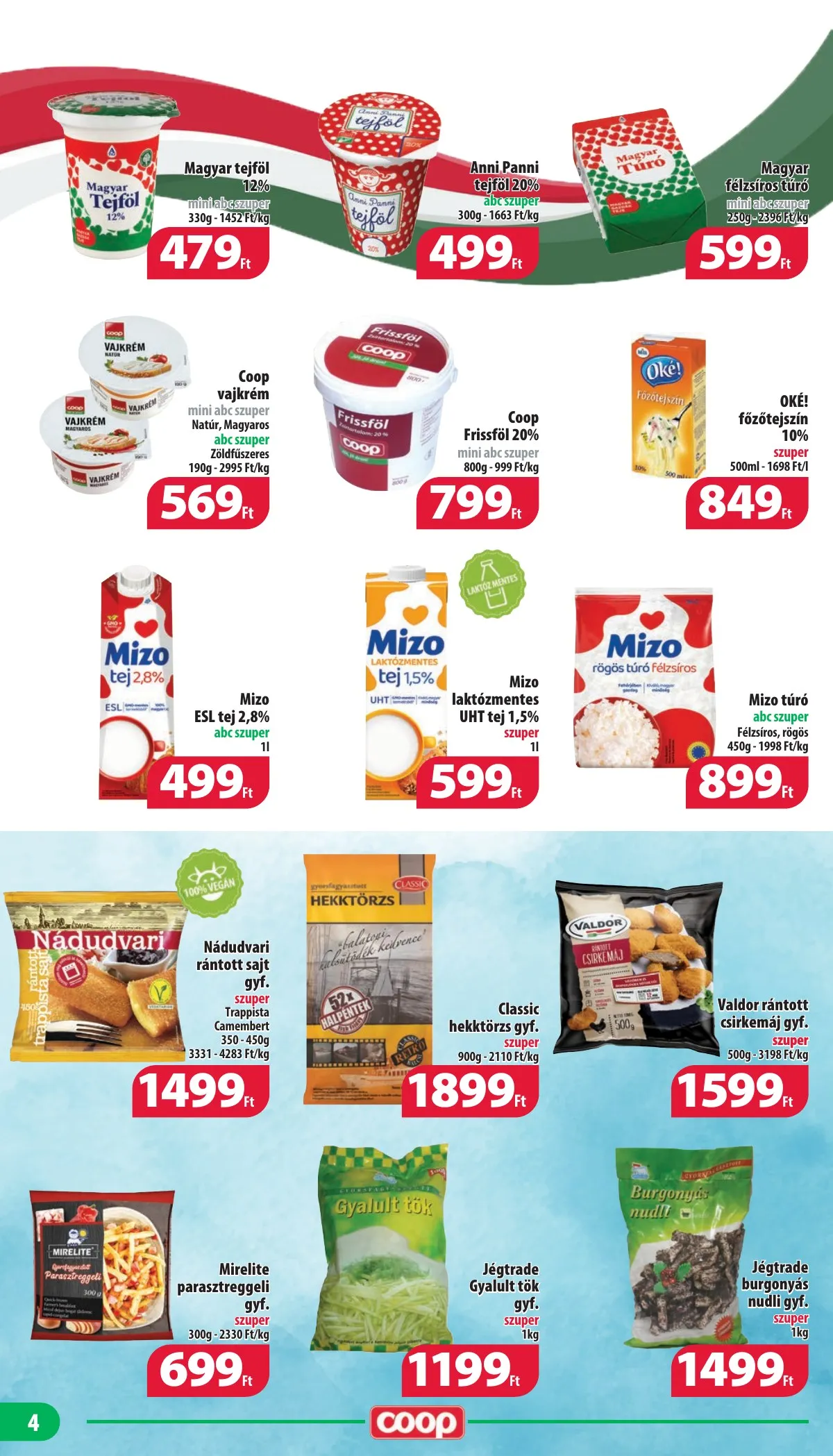 Coop akciós újság Mecsek 10.17–10.22 – 4. oldal