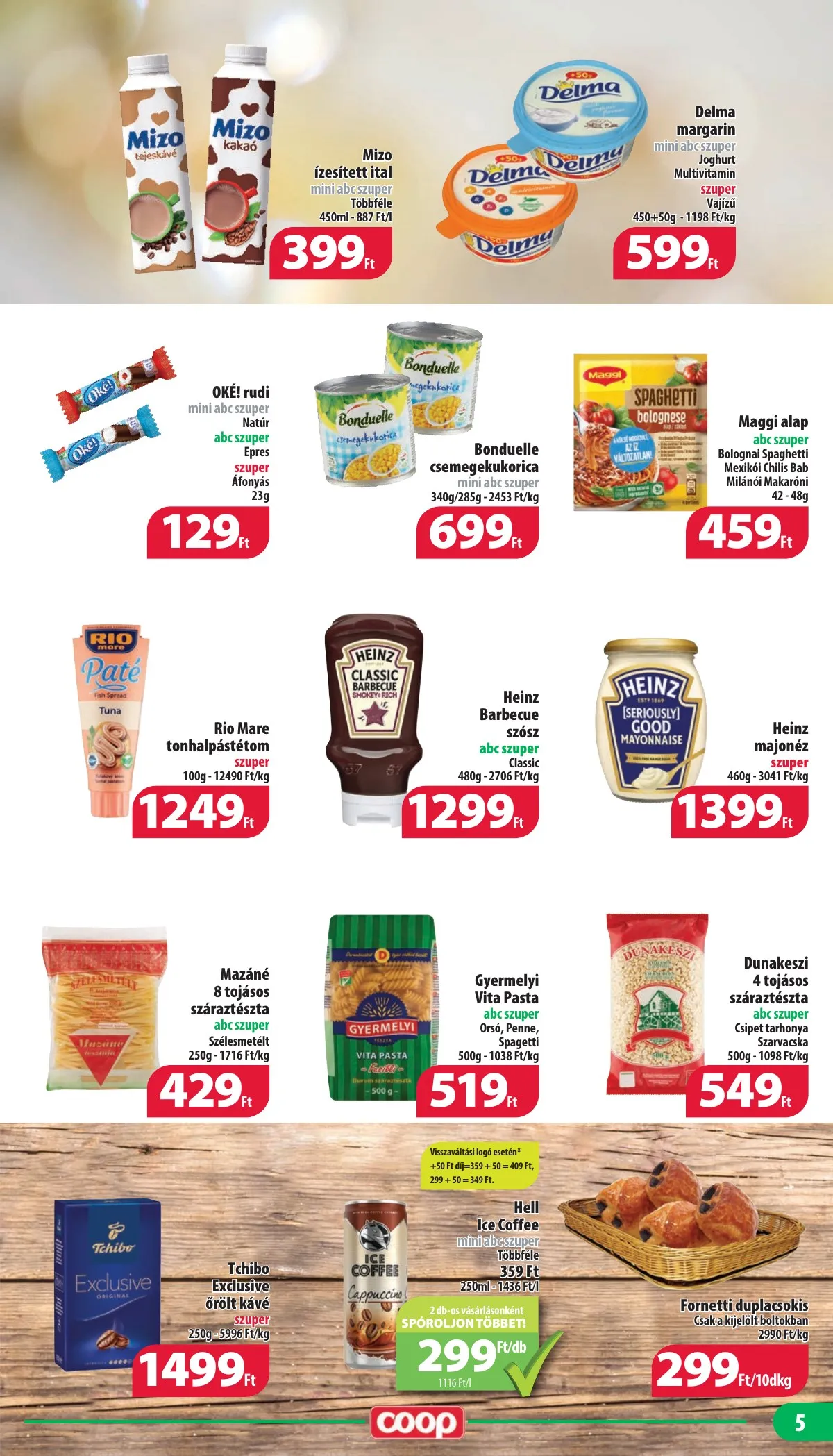 Coop akciós újság Mecsek 10.17–10.22 – 5. oldal