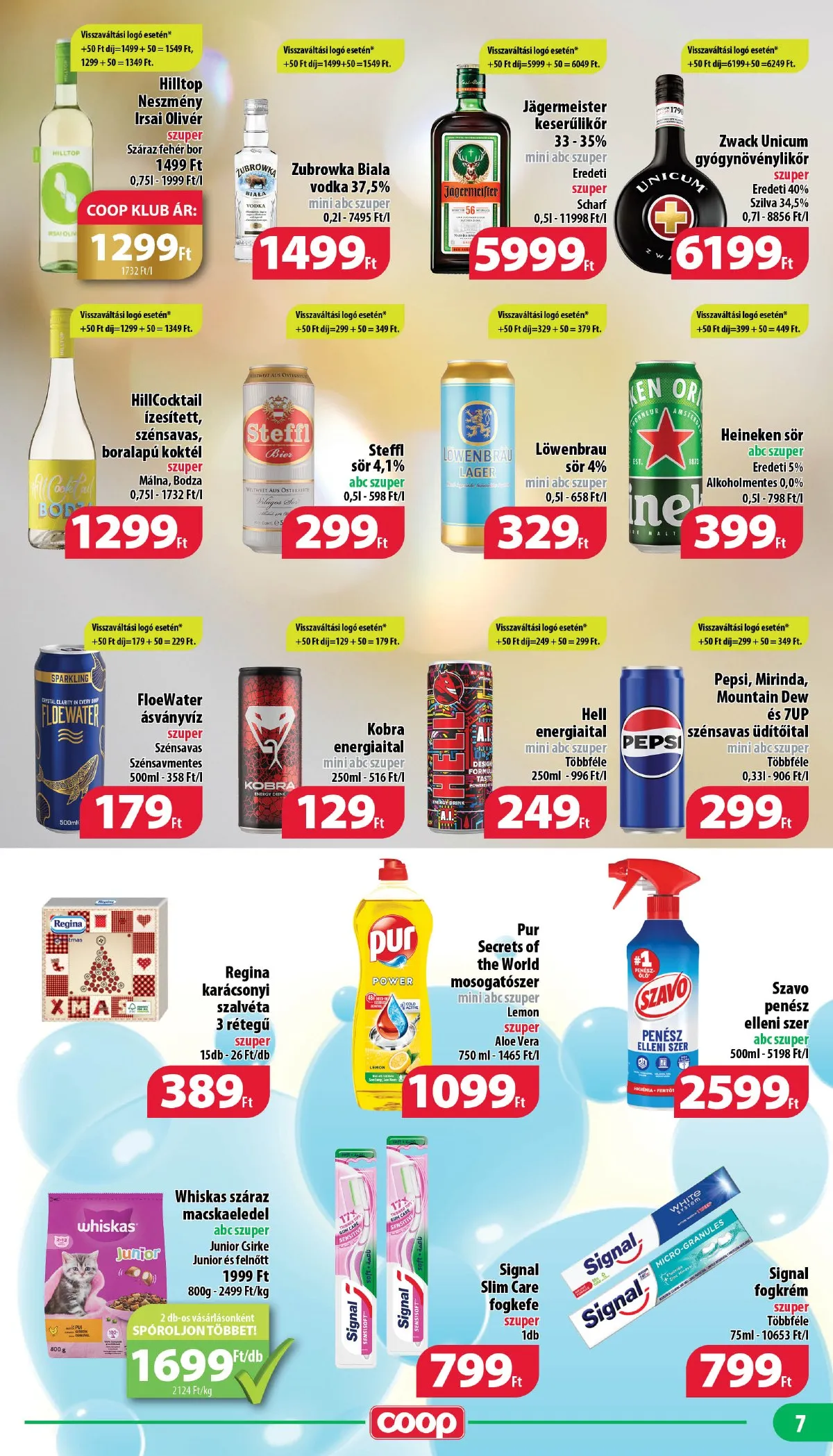 Coop akciós újság Mecsek 11.14–11.20 – 7. oldal