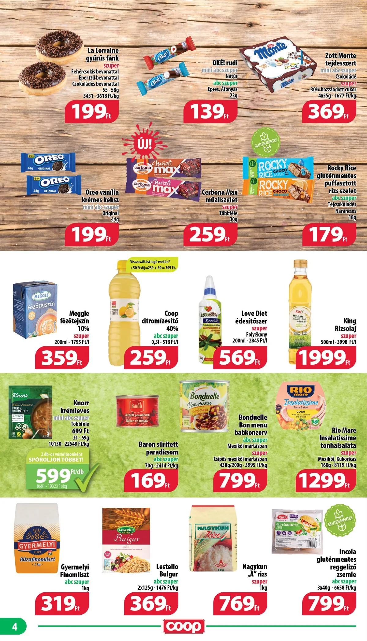 Coop akciós újság Mecsek 11.21–11.27 – 4. oldal