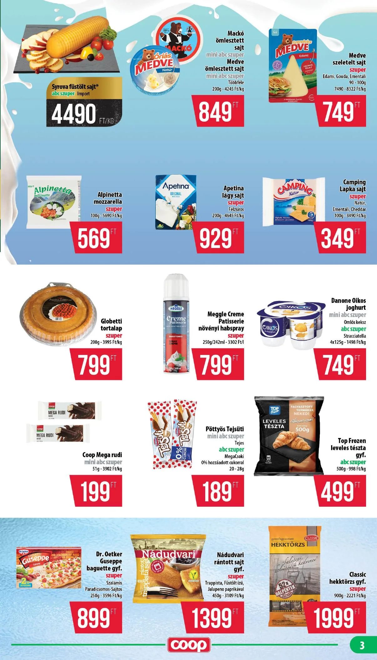 Coop akciós újság Mecsek 07.17–07.23 – 3. oldal