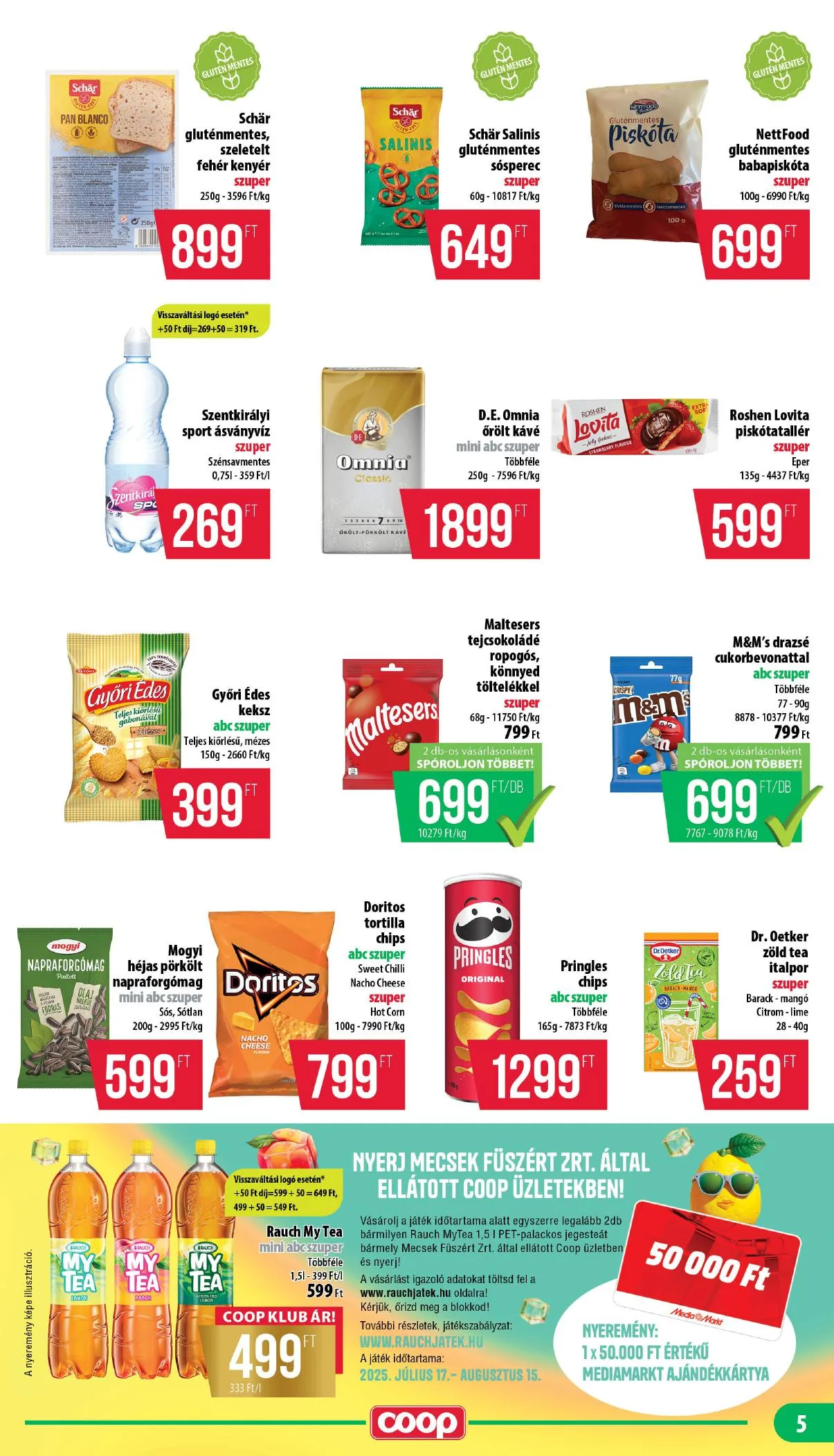 Coop akciós újság Mecsek 07.17–07.23 – 5. oldal
